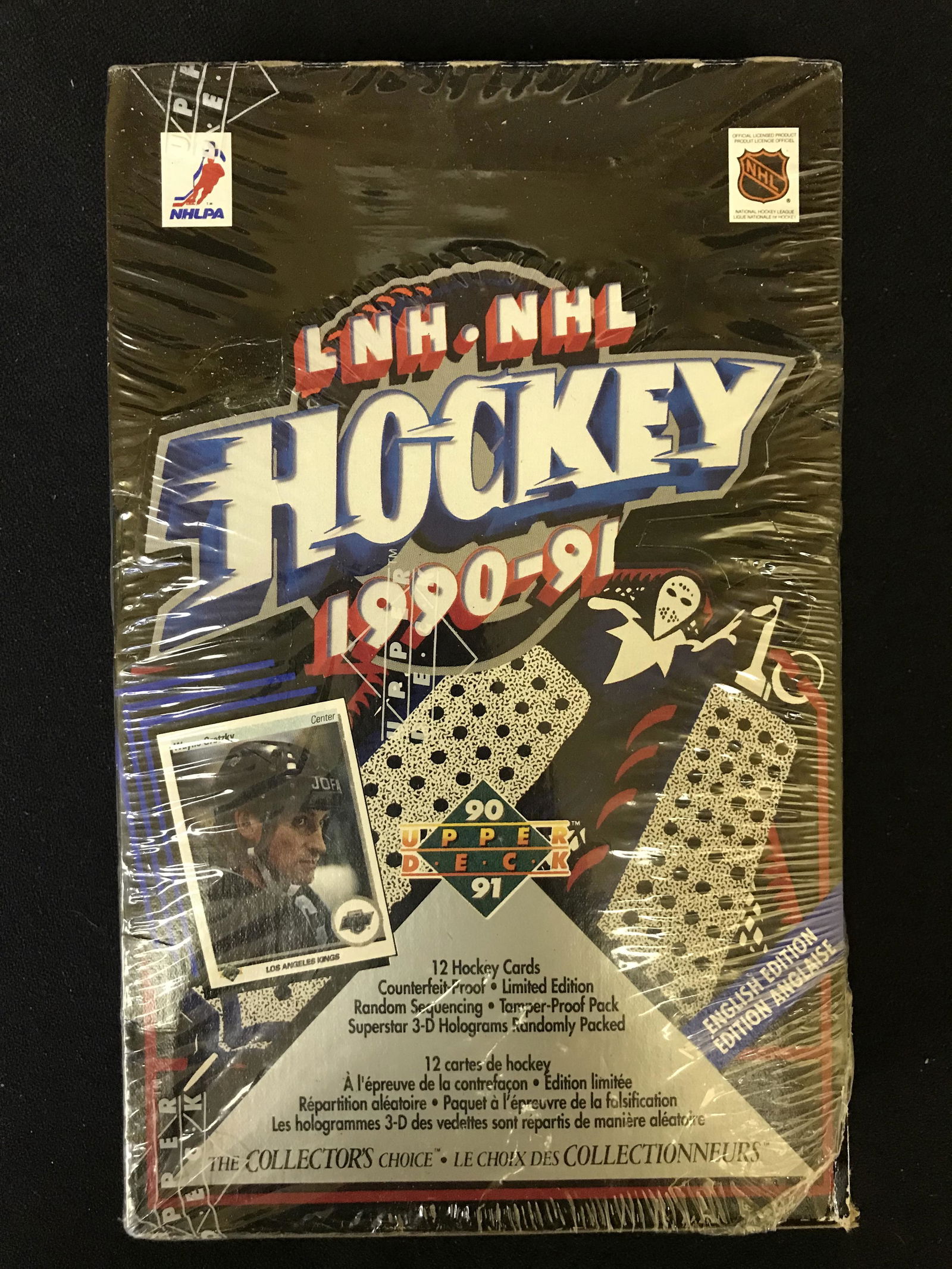 1990-91 UPPER DECK HOCKEY BOX (SEALED) (1 of 1)
