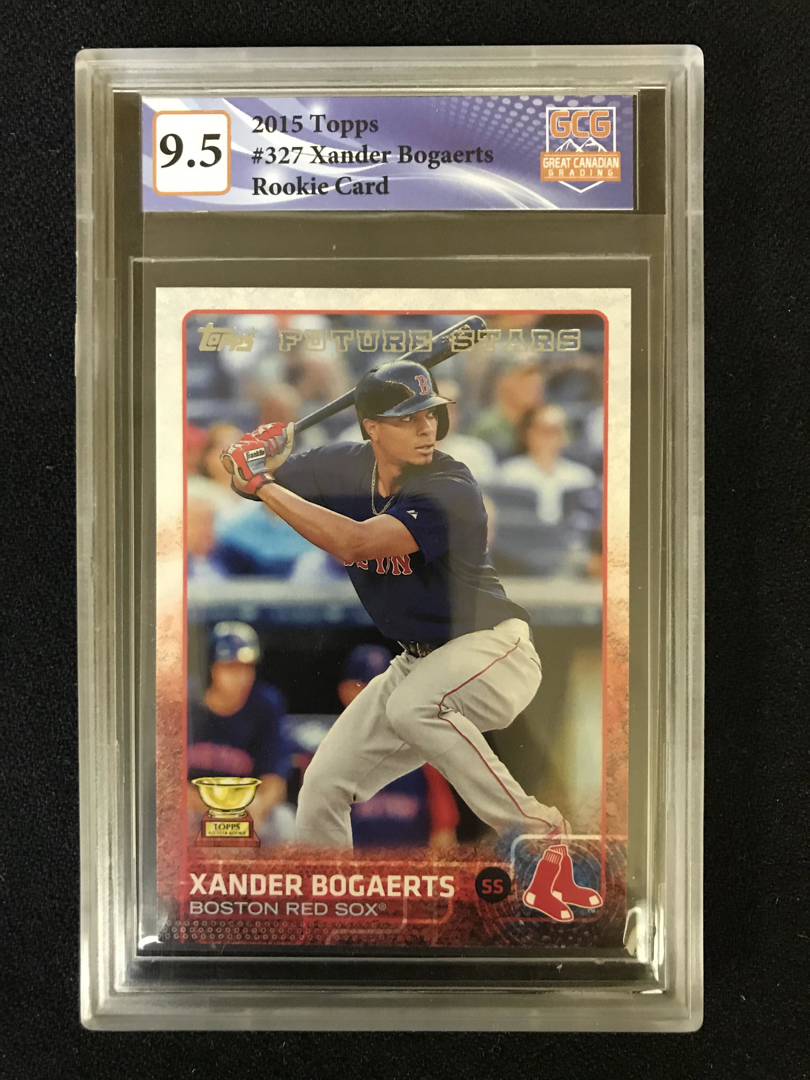 2015 TOPPS NO.327 XANDER BOGAERTS RC (GCG 9.5) (1 of 1)