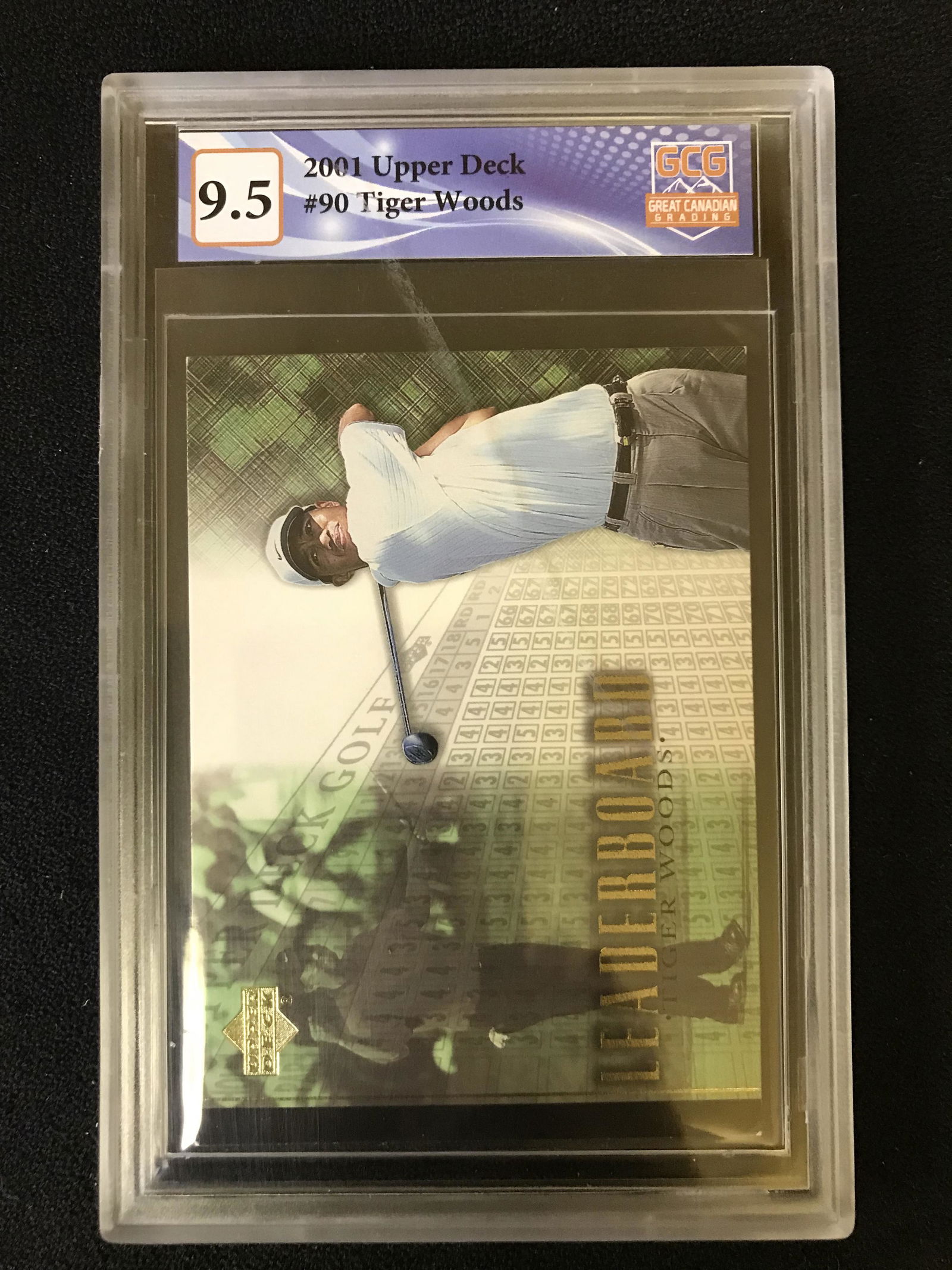 2001 UPPER DECK NO.90 TIGER WOODS (GCG 9.5) (1 of 1)