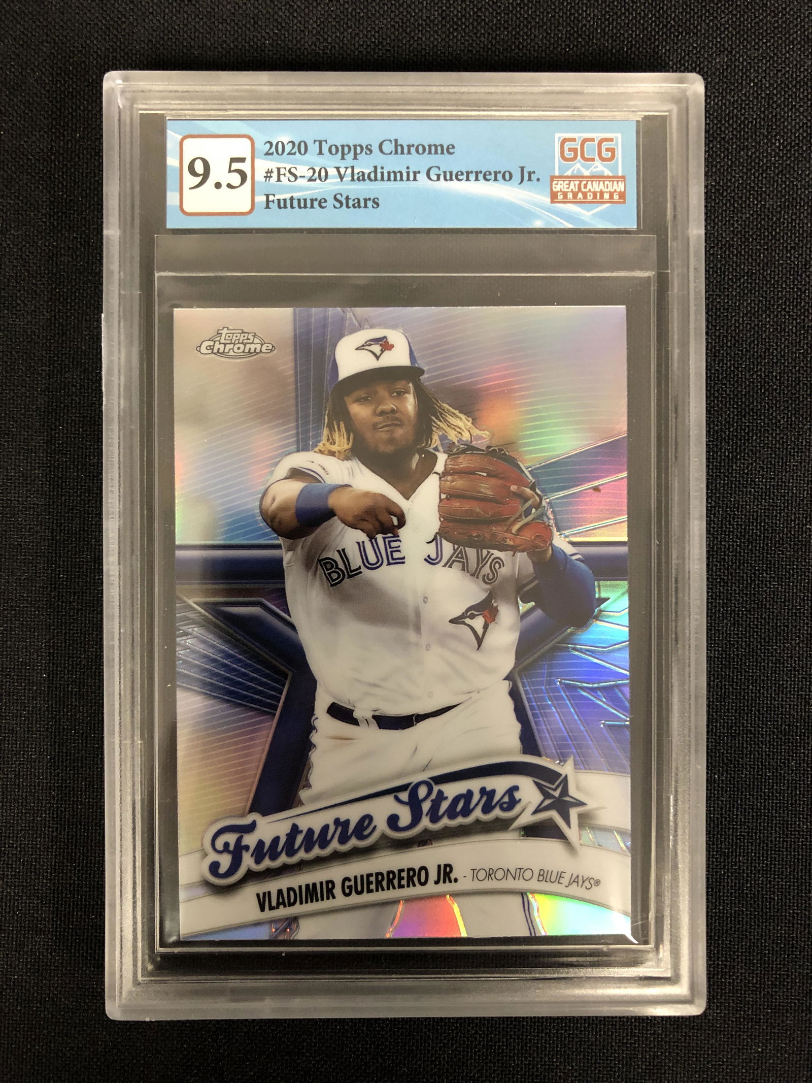 2020 TOPPS CHROME NO.FS-20 VLADIMIR GUERRERO JR. FUTURE STARS (GCG 9.5) (1 of 2)