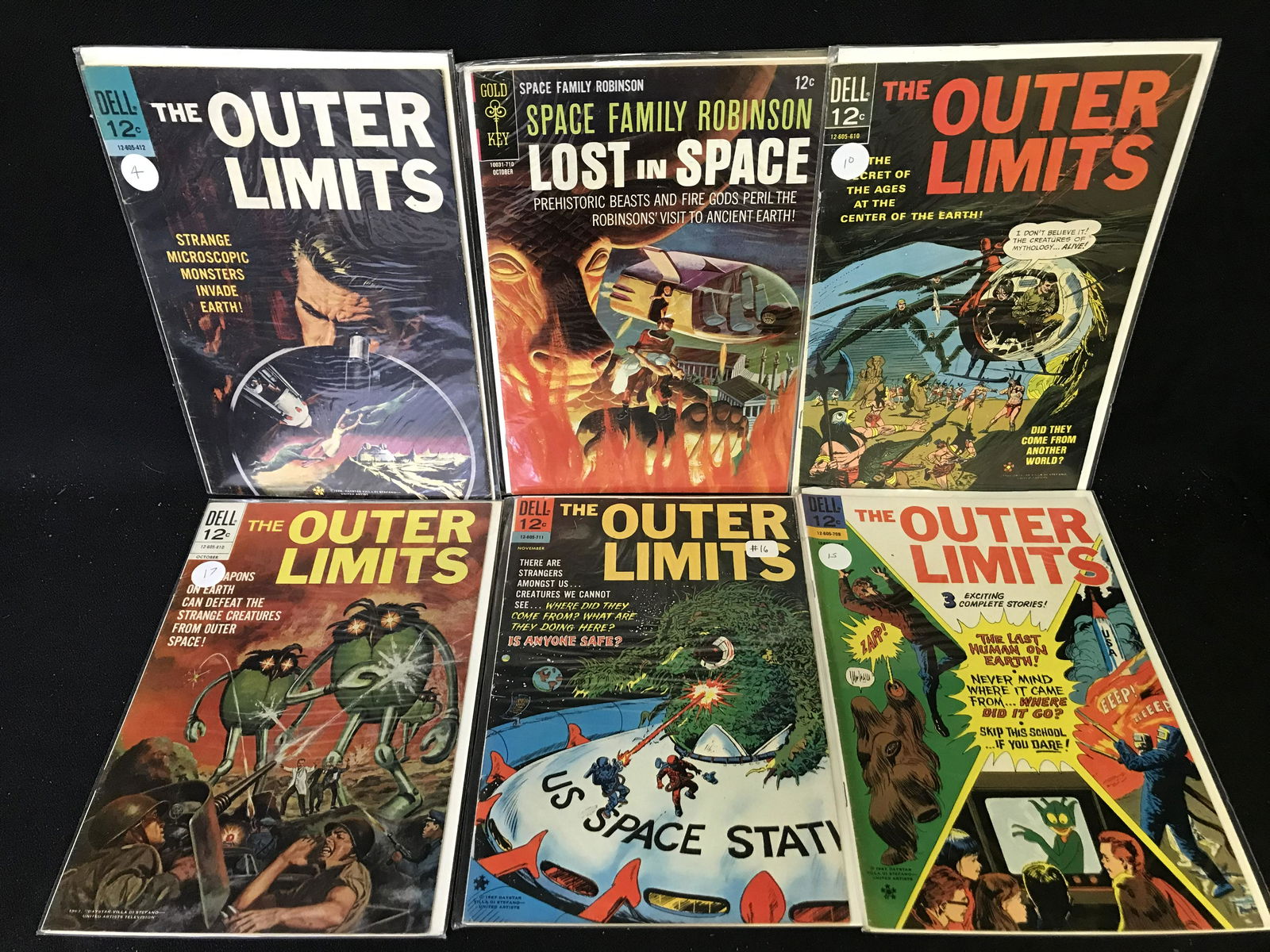 THE OUTER LIMITS COMIC BOOK LOT (DELL COMICS) (1 of 1)