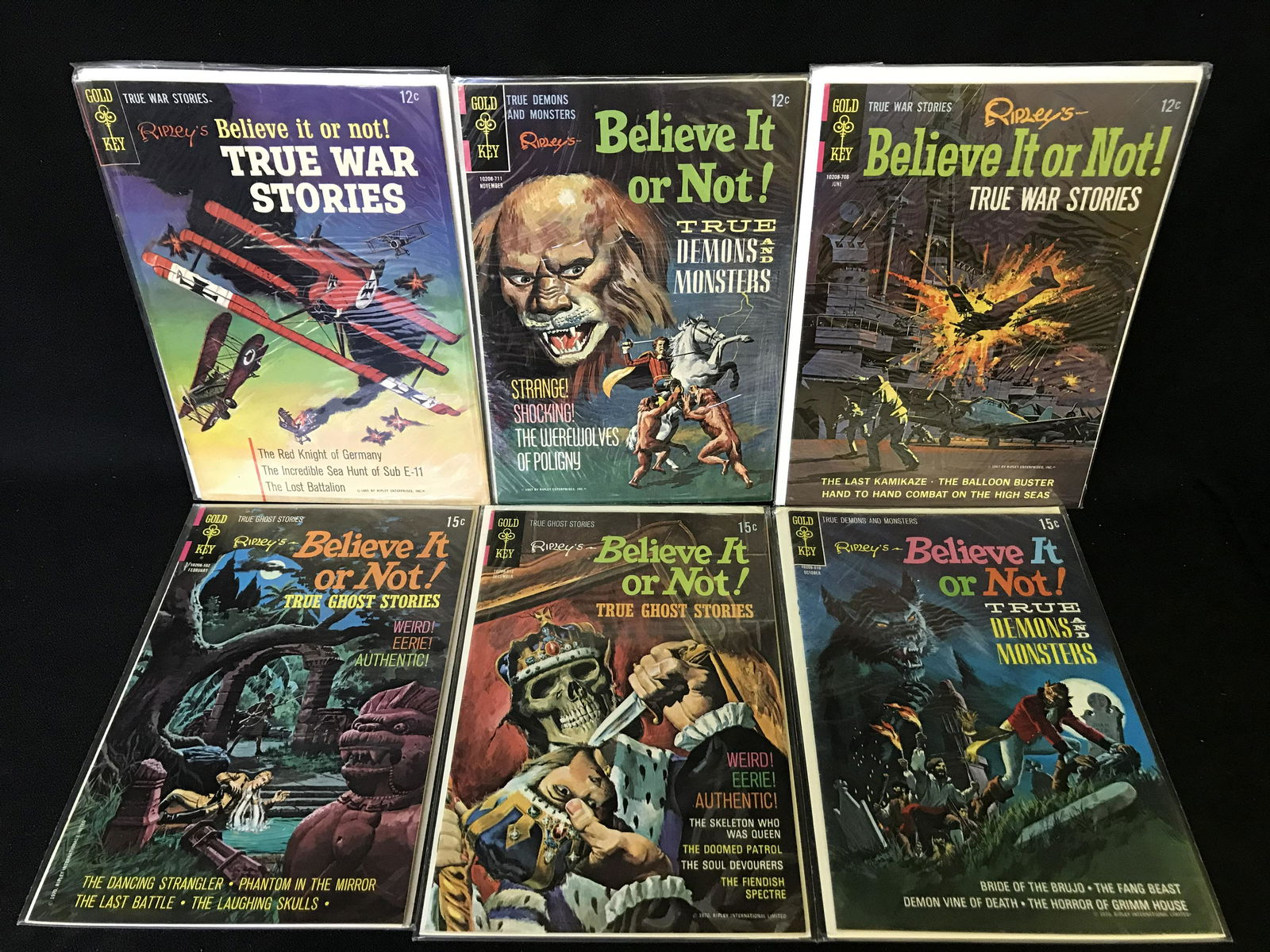RIPLEY'S BELIEVE IT OR NOT COMIC BOOK LOT (GOLD KEY COMICS) (1 of 1)