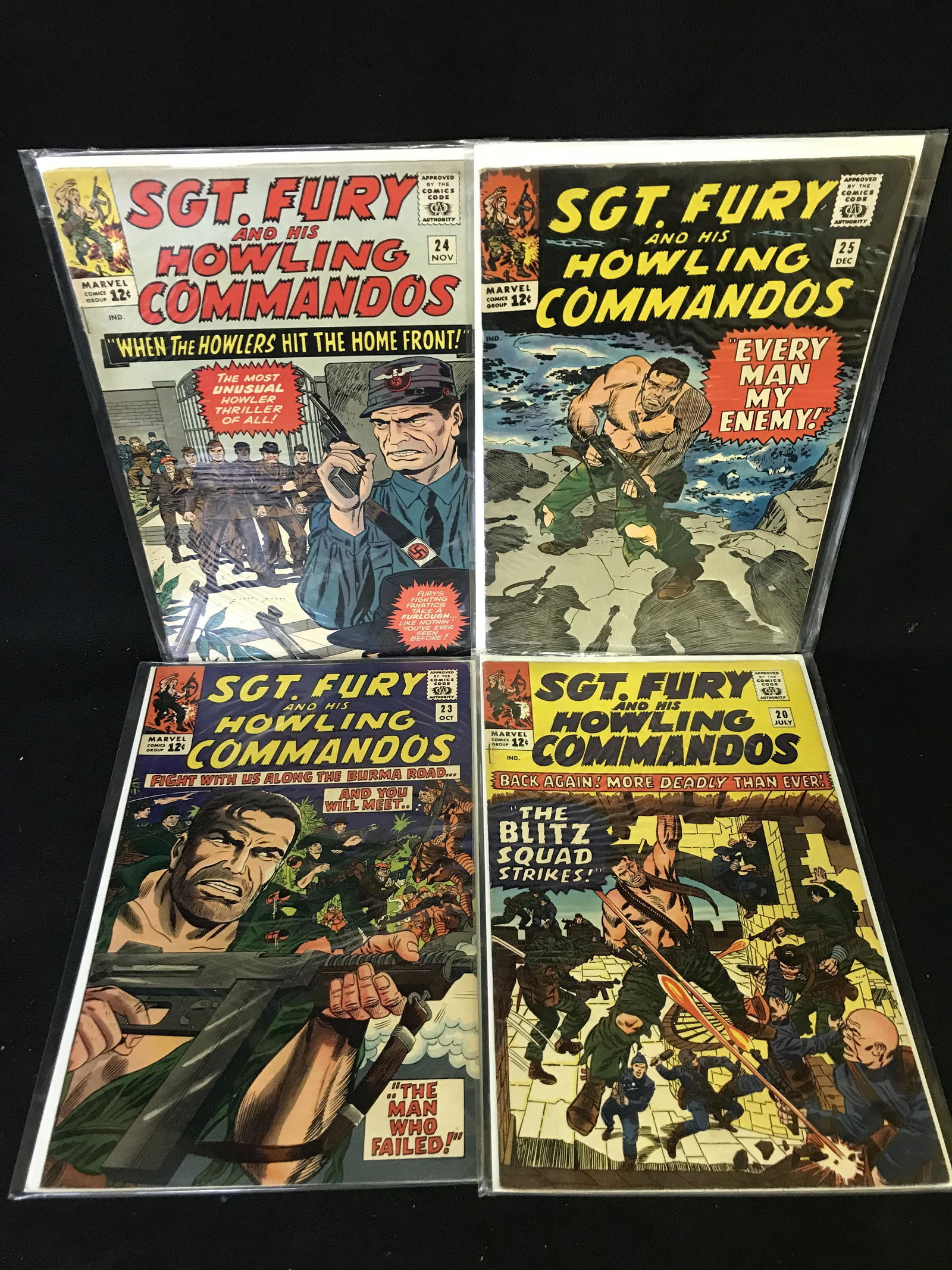 SGT. FURY COMIC BOOK LOT (MARVEL COMICS) (1 of 1)