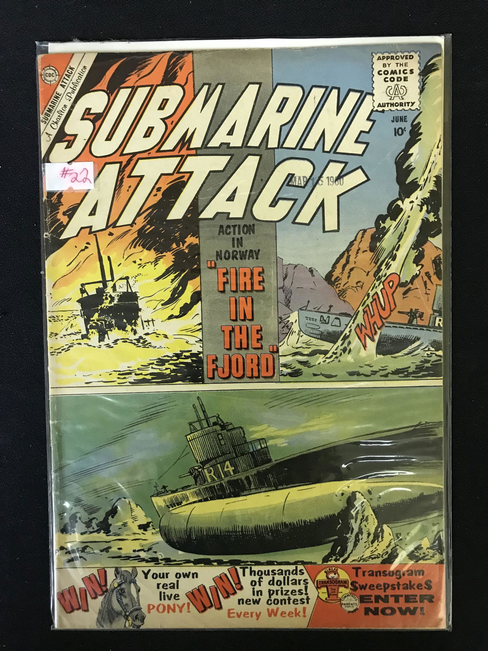 SUBMARINE ATTACK NO.22 (CDC) (1 of 1)