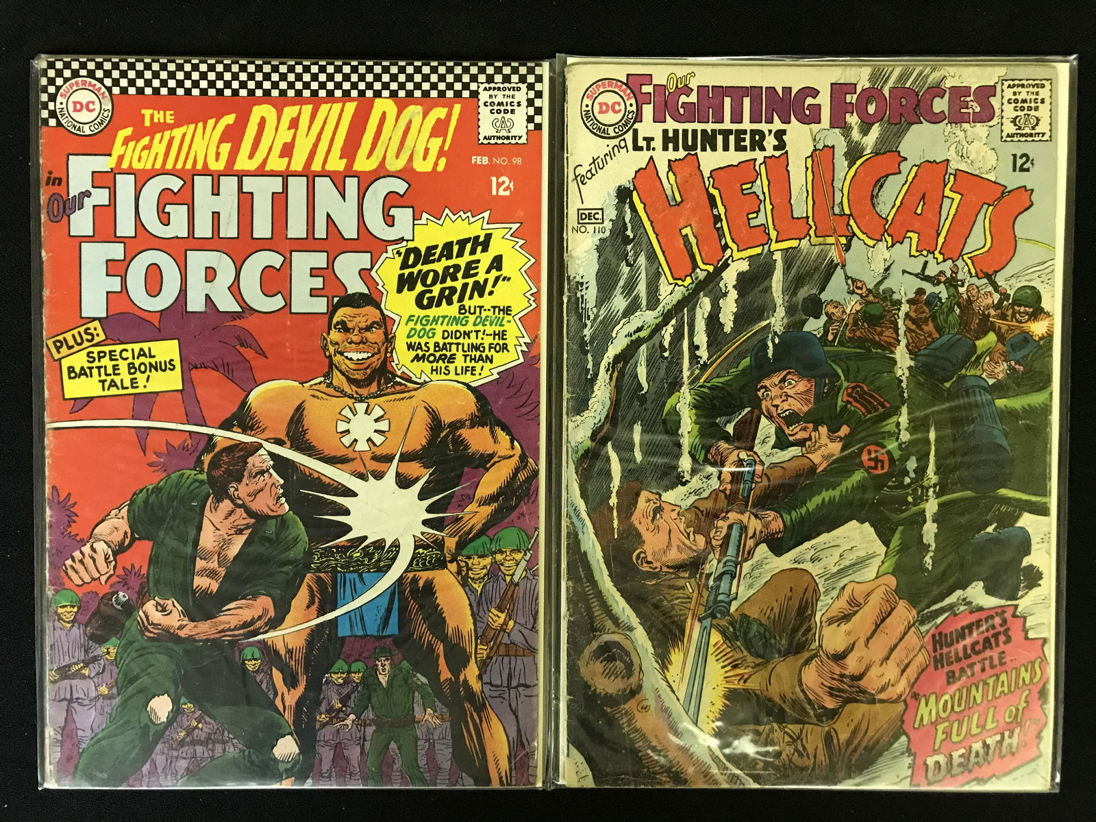 FIGHTING FORCES NO.98/ HELLCATS NO.110 (DC COMICS) (1 of 1)