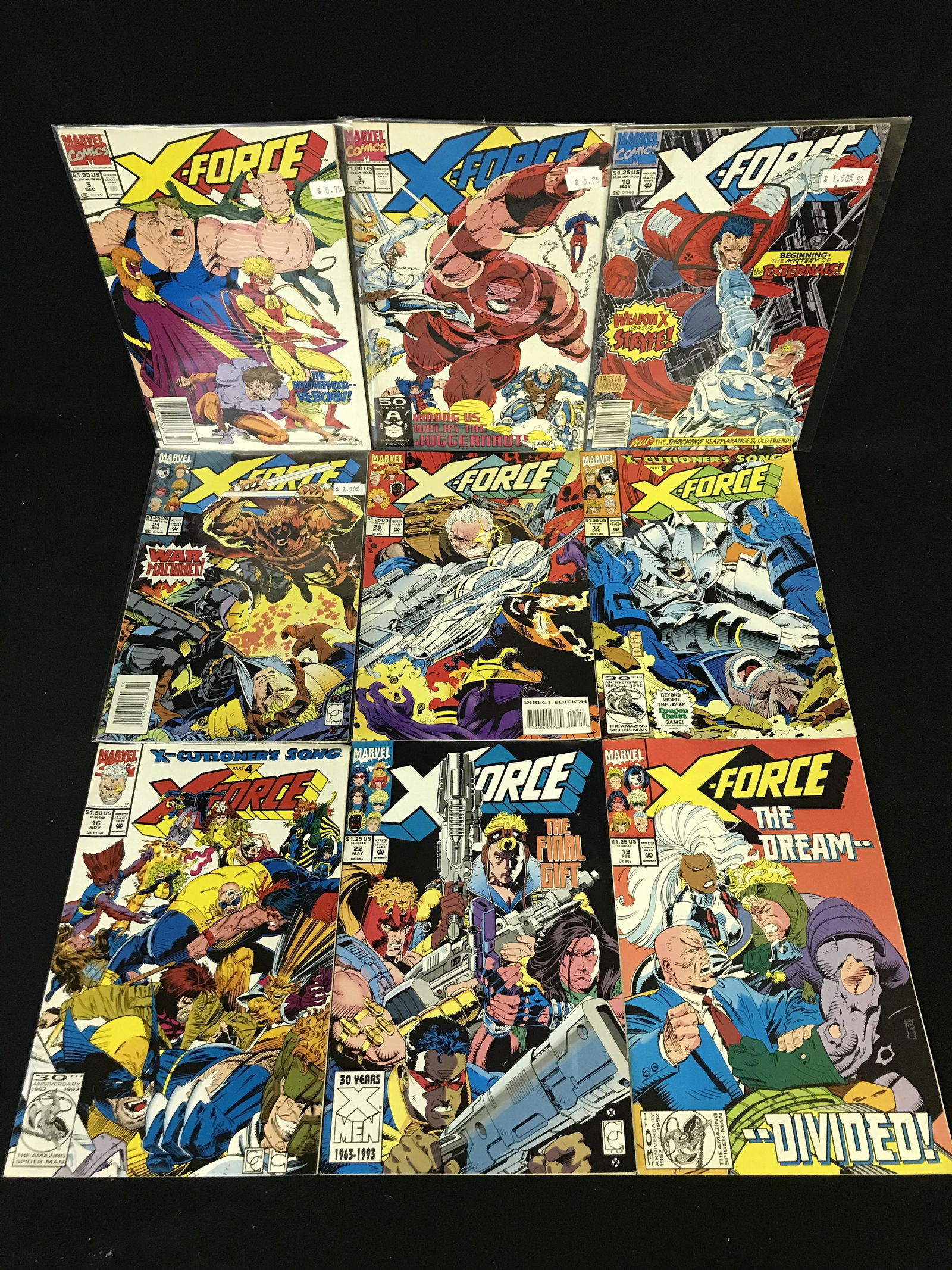 X-FORCE COMIC BOOK LOT (MARVEL COMICS) (1 of 1)