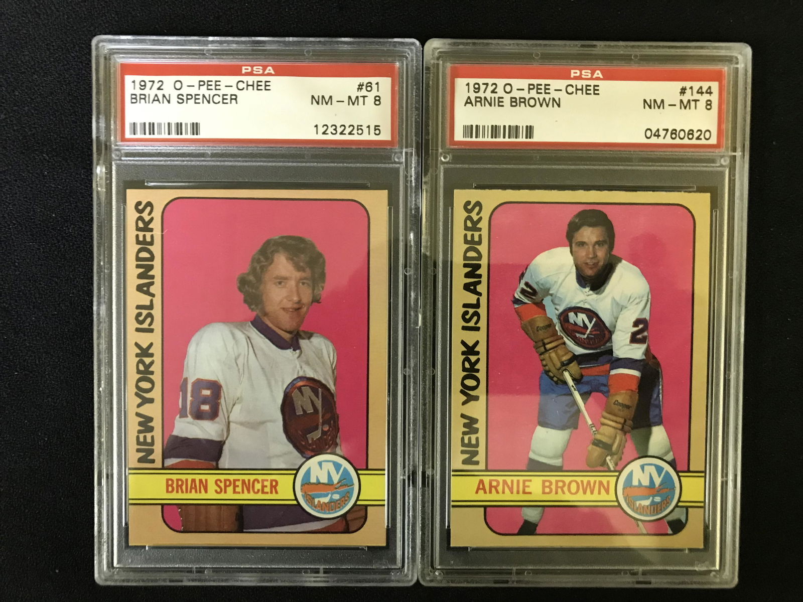 1972 O-PEE-CHEE GRADED HOCKEY CARD LOT (1 of 1)
