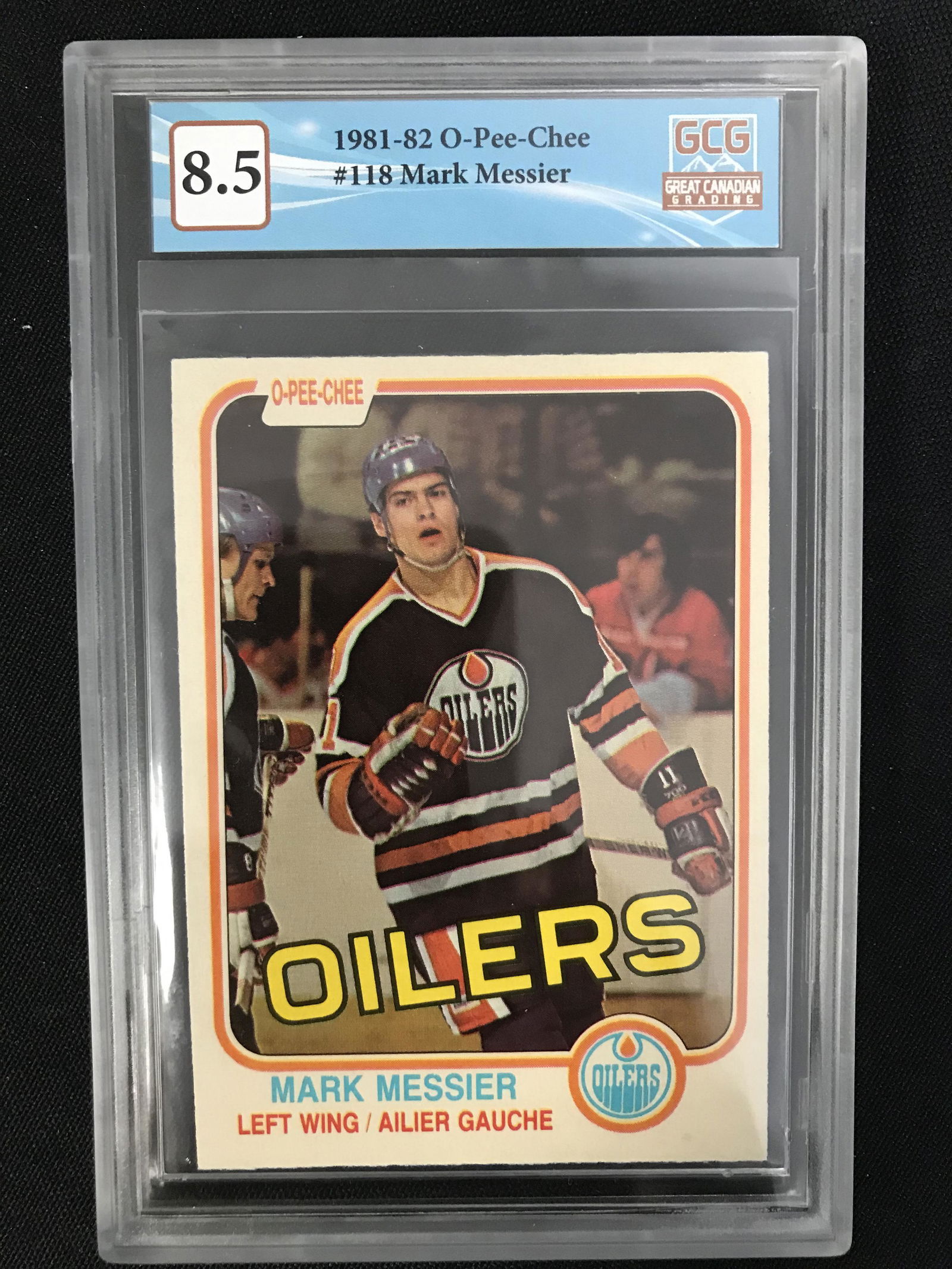 1981-82 O-PEE-CHEE NO.188 MARK MESSIER (GCG 8.5) (1 of 2)
