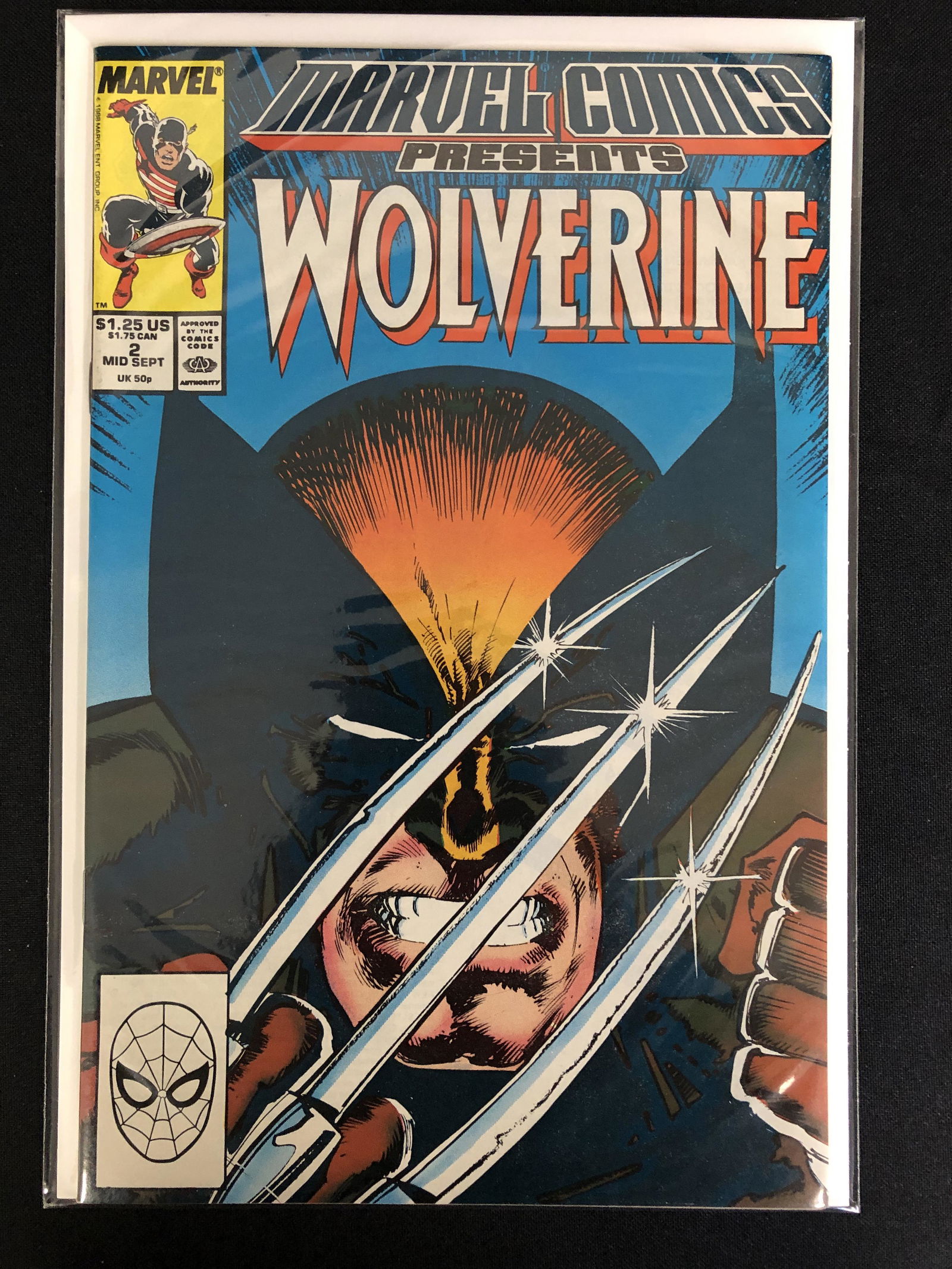 MARVEL COMICS WOLVERINE NO.2 (1 of 1)