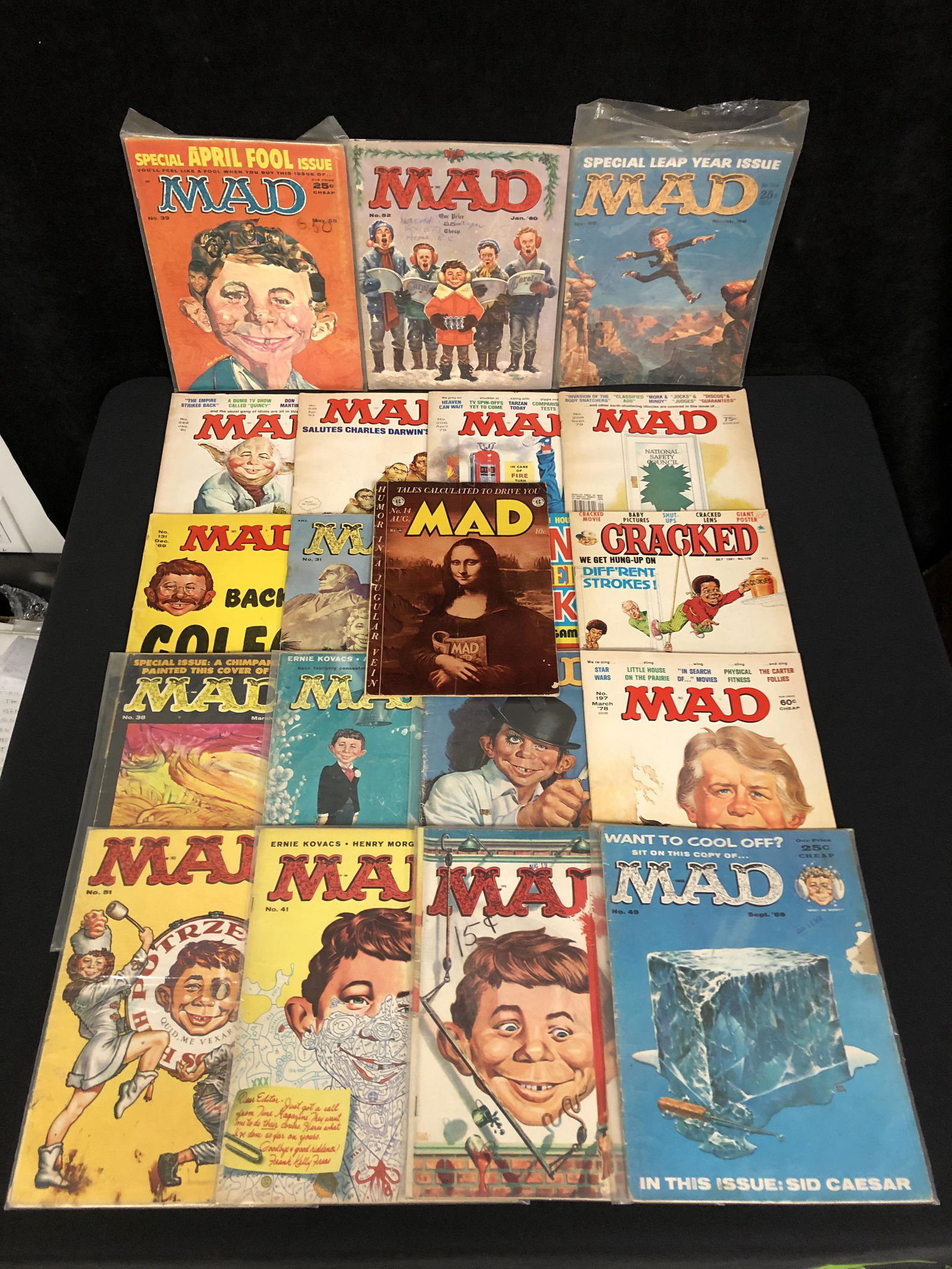 1960'S AND 70'S MAD MAGAZINE LOT (1 of 1)