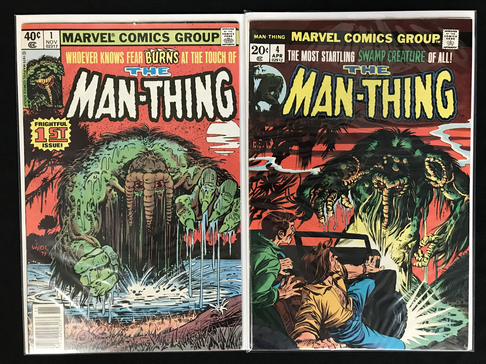 MARVEL COMICS MAN-THING COMIC BOOK LOT (1 of 1)