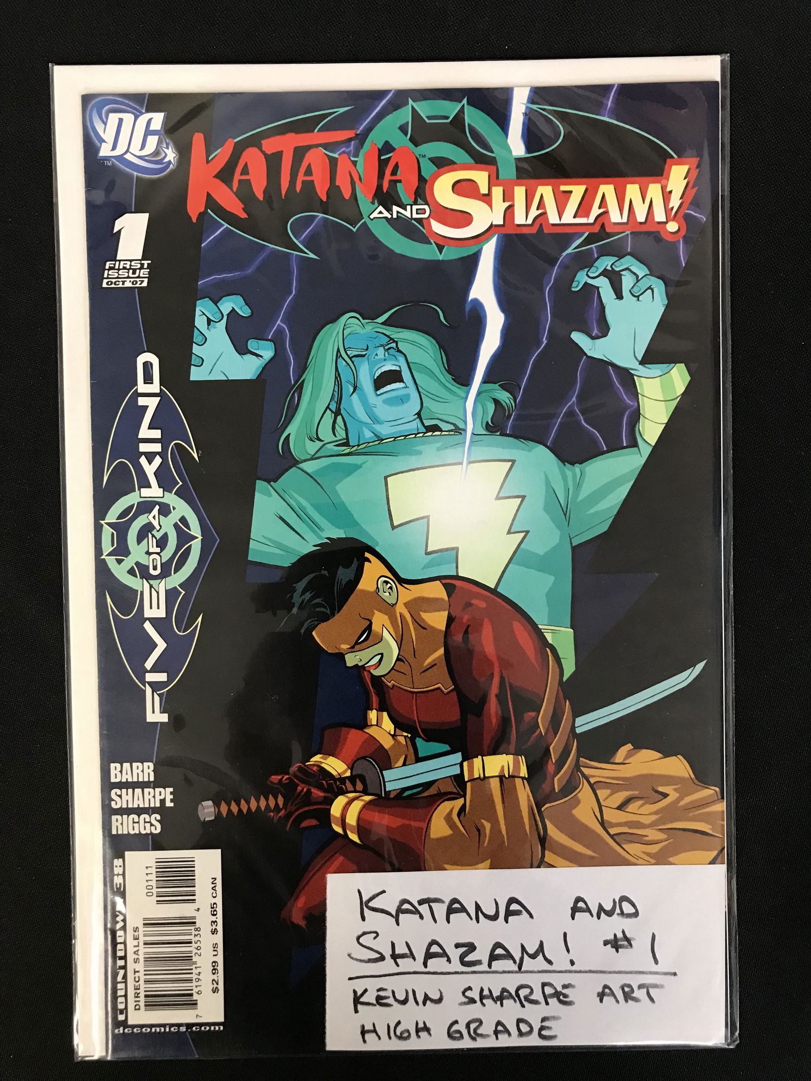 KATANA AND SHAZAM! NO.1 (DC COMICS) (1 of 1)