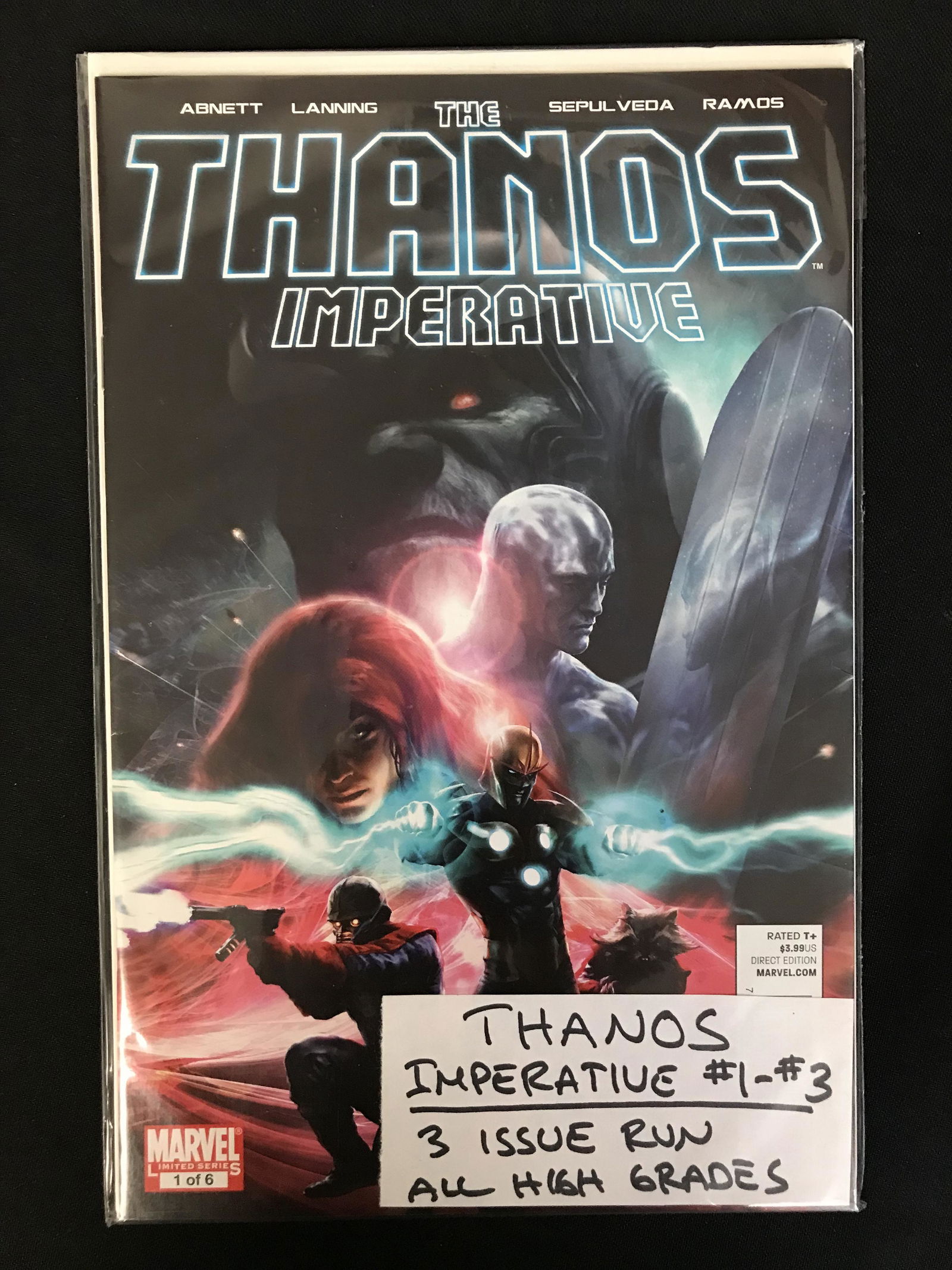 THE THANOS IMPERATIVE NO.1-3 (MARVEL COMICS) (1 of 1)