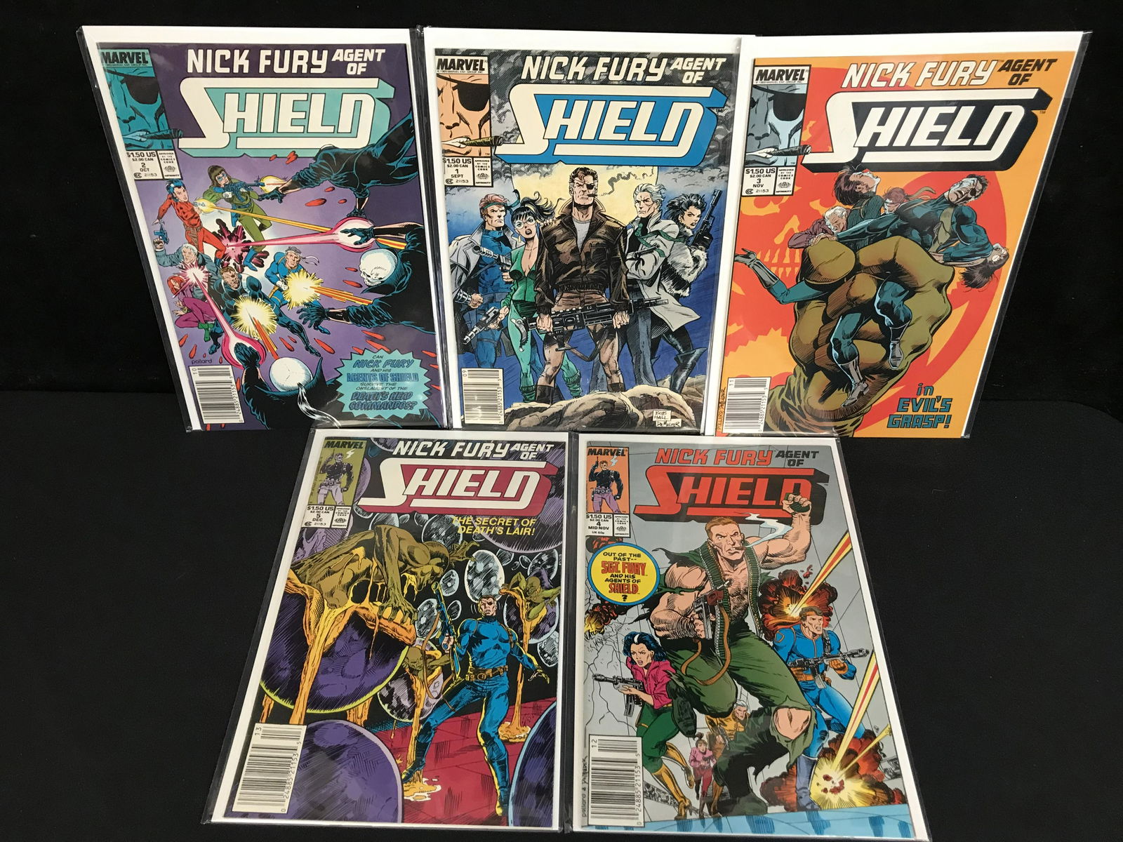 NICK FURY AGENT OF SHIELD COMIC BOOK LOT (MARVEL COMICS) (1 of 1)