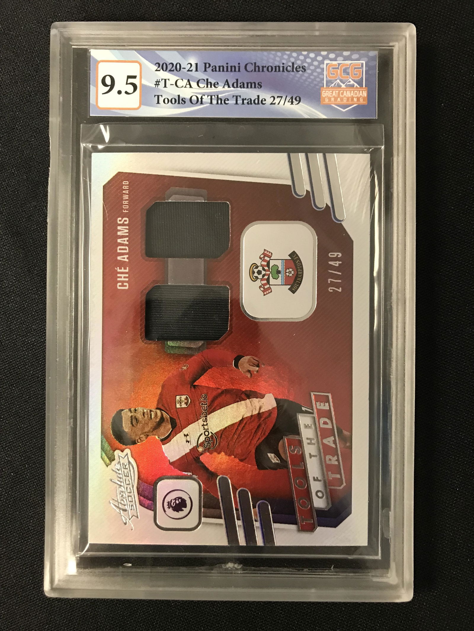 2020-21 PANINI CHRONICLES NO.T-CA CHE ADAMS TOOLS OF THE TRADE 27/49 (GCG 9.5) (1 of 1)