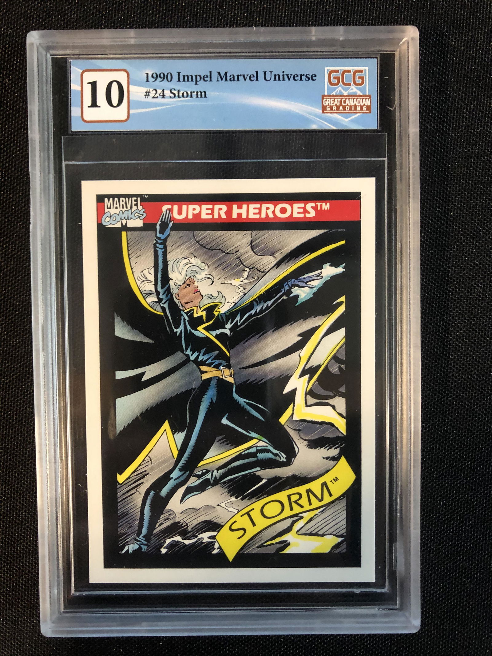 1990 IMPEL MARVEL UNIVERSE NO.24 STORM (GCG 10): 1990 IMPEL MARVEL UNIVERSE NO.24 STORM (GCG 10)