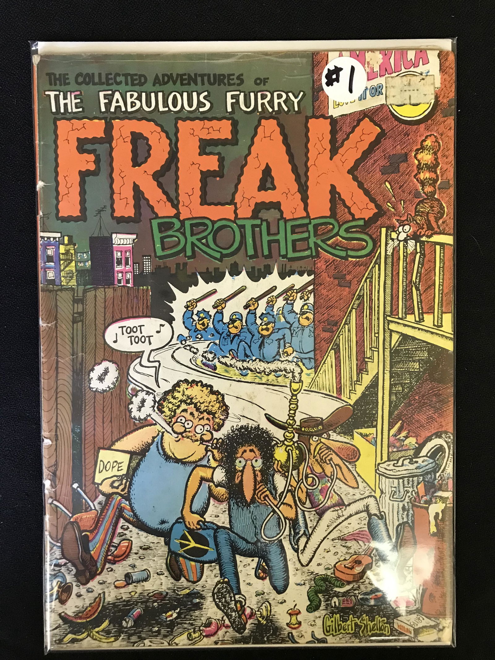 FREAK BROTHERS NO.1 COMIC BOOK (1 of 1)