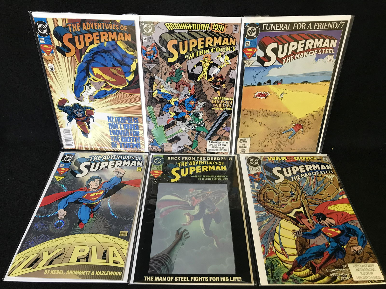 DC COMICS SUPERMAN COMIC LOT (1 of 1)