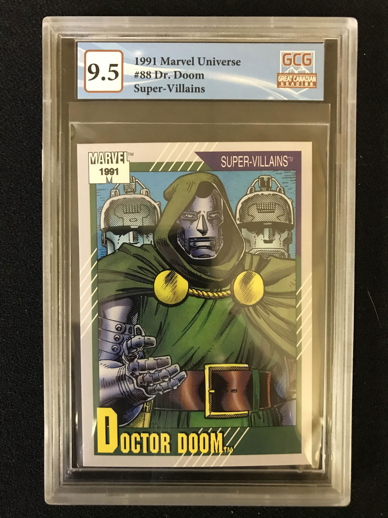 1991 MARVEL UNIVERSE DR. DOOM (GCG 9.5) (1 of 1)