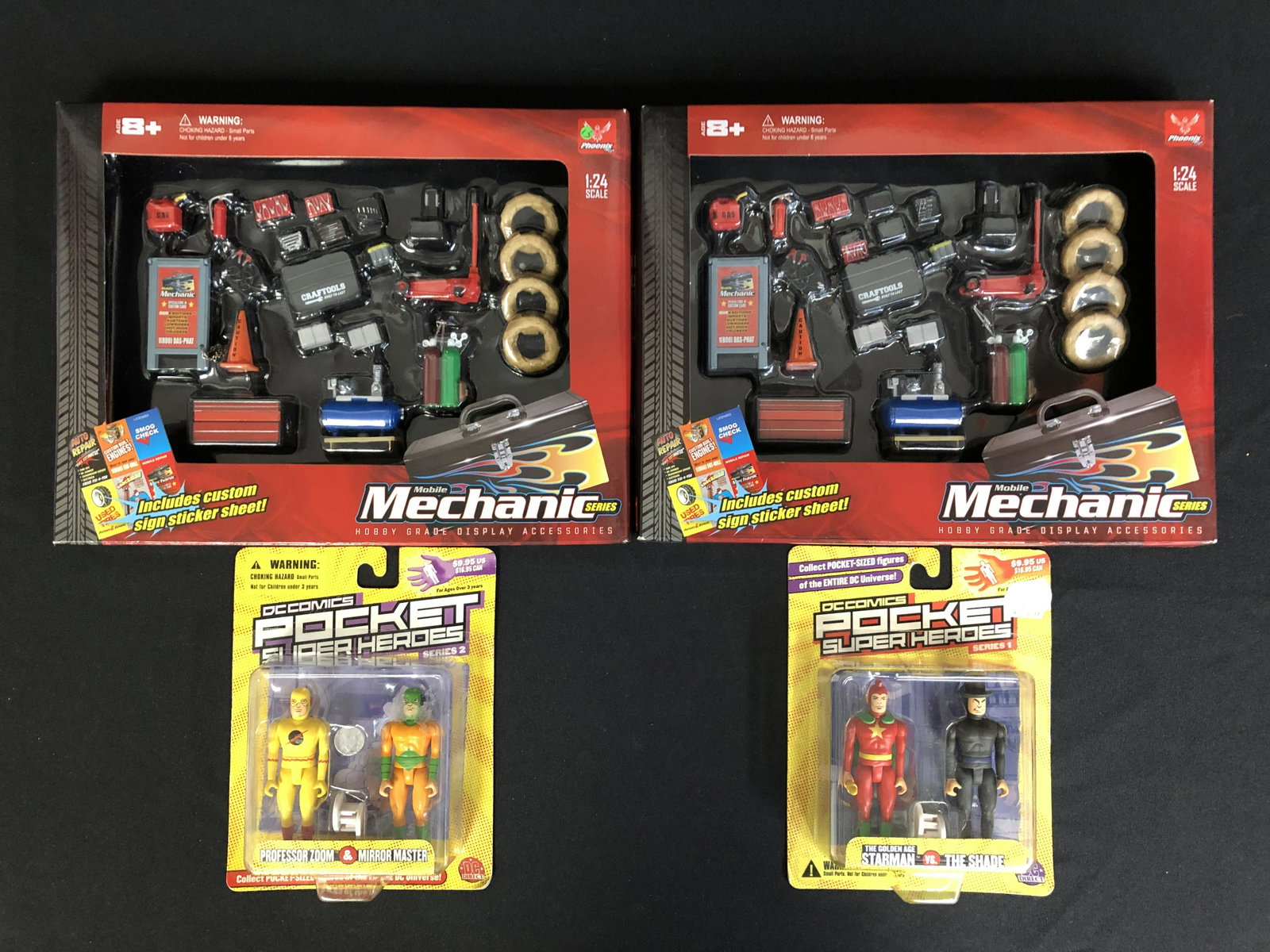 SEALED MOBILE MECHANICS TOY LOT: SEALED MOBILE MECHANICS TOY LOT