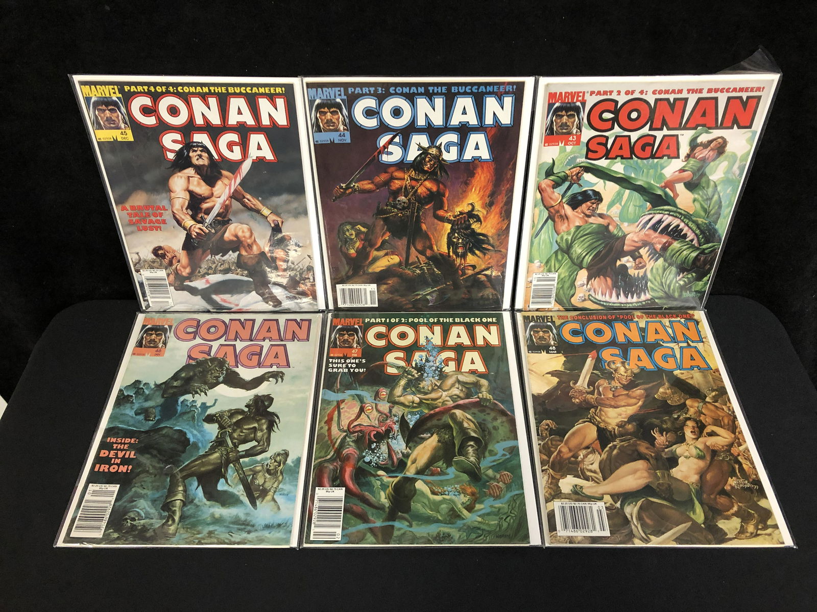 VINTAGE CONAN COMIC BOOK LOT (1 of 1)