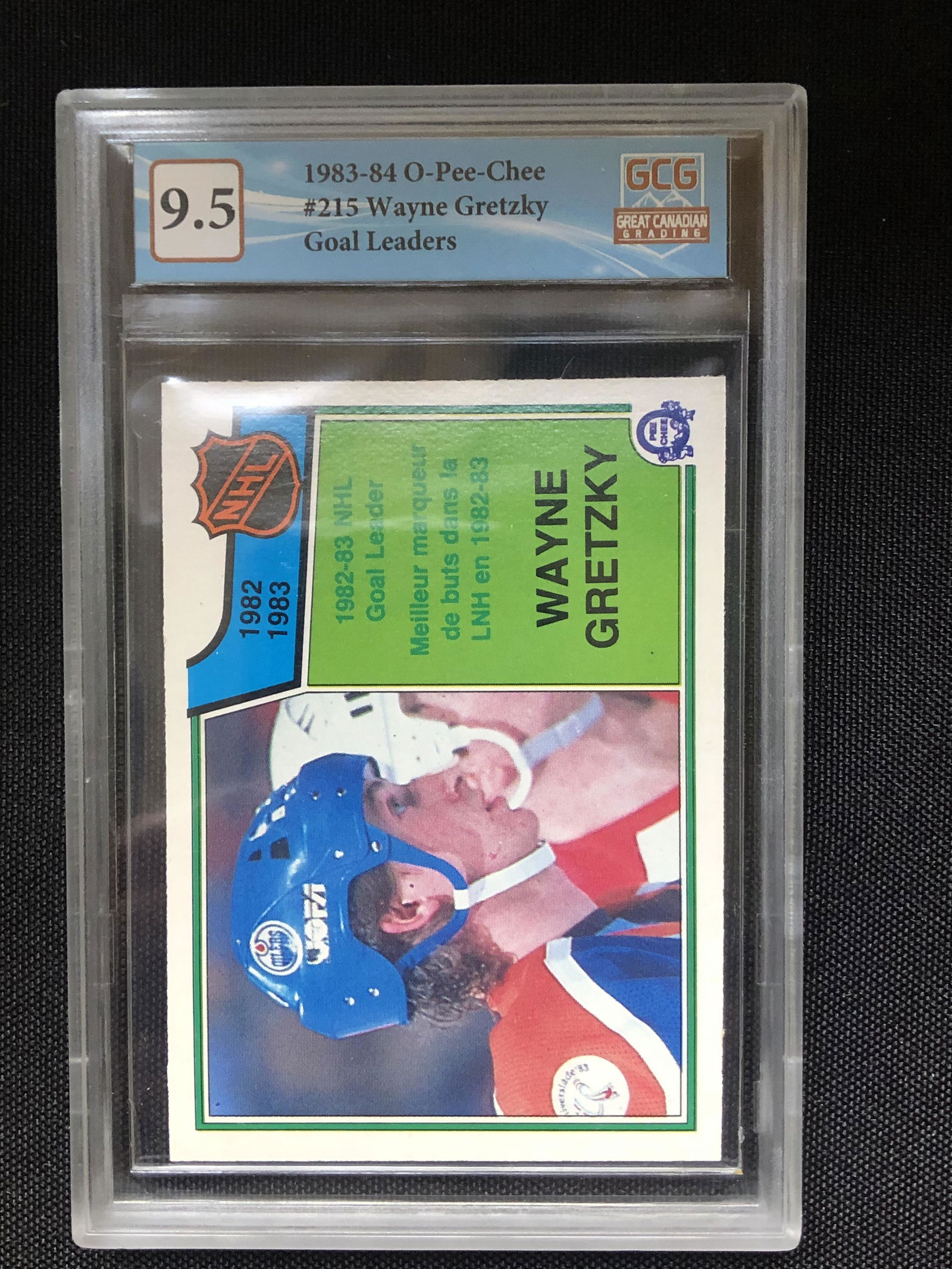 1983-84 O-PEE-CHEE WAYNE GRETZKY (GCG 9.5) (1 of 2)