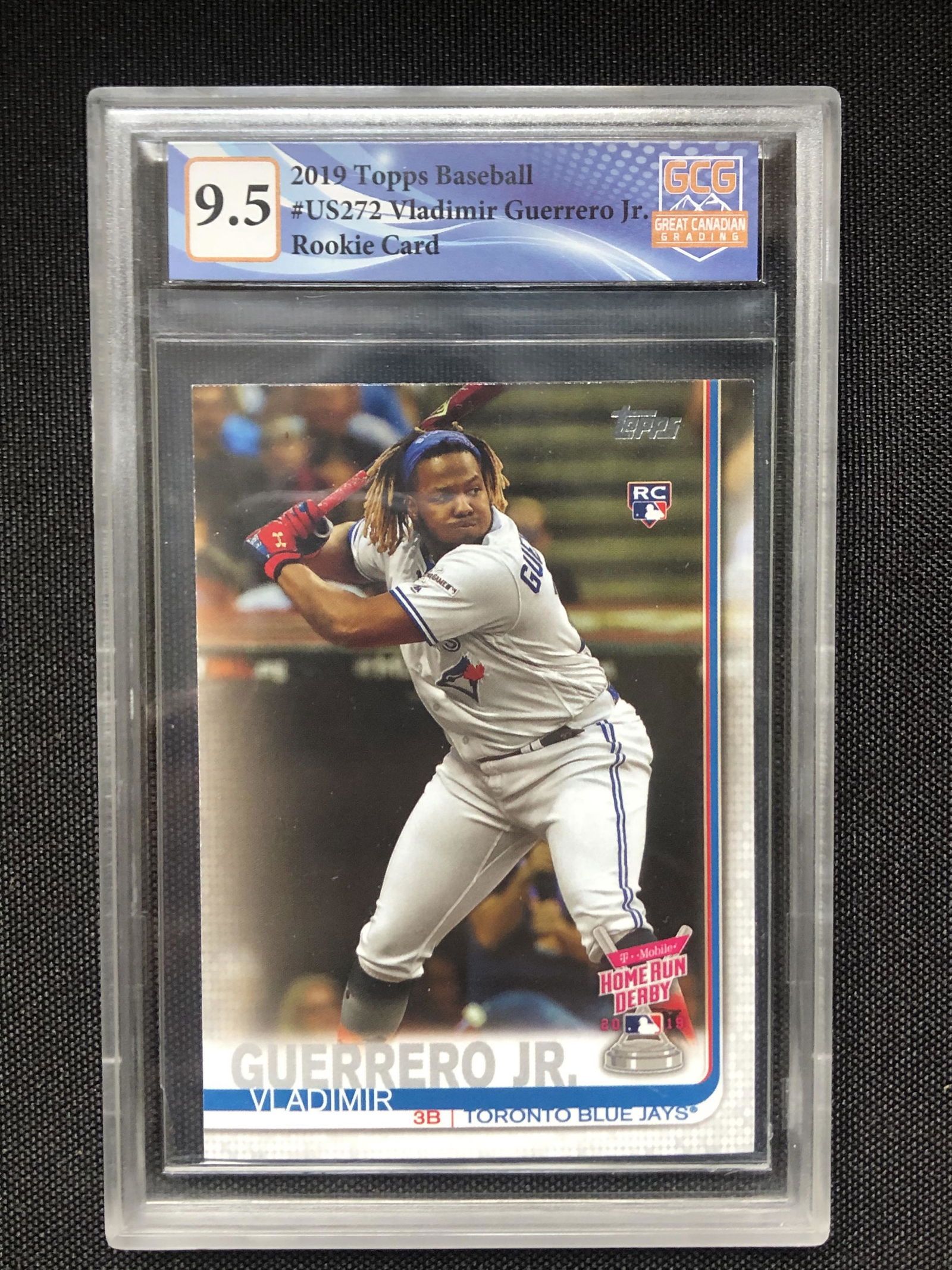 2019 TOPPS VLADIMIR GUERRERO JR. ROOKIE CARD (GCG 9.5) (1 of 1)