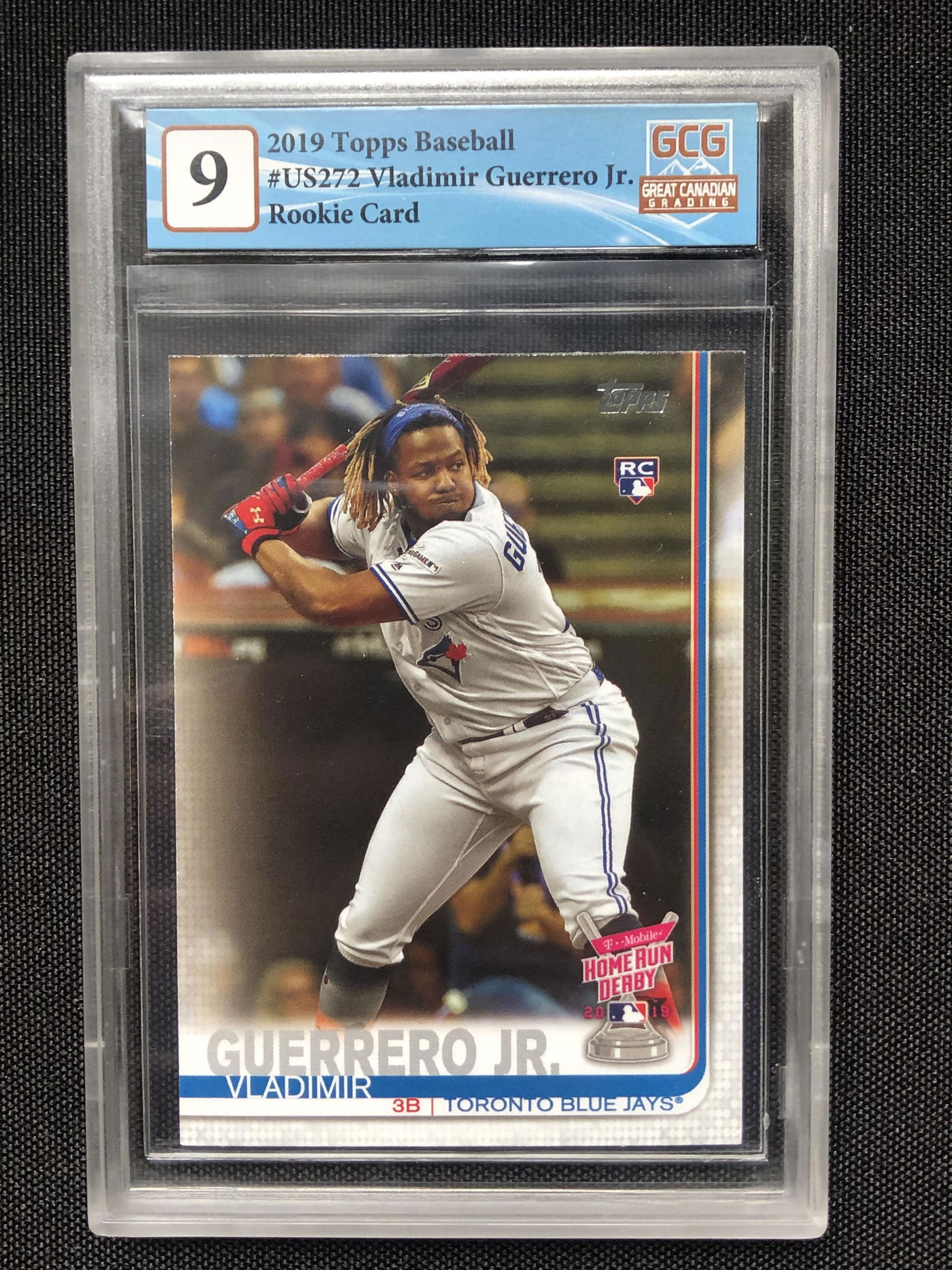 2019 TOPPS VLADIMIR GUERRERO JR. ROOKIE CARD (GCG 9) (1 of 2)