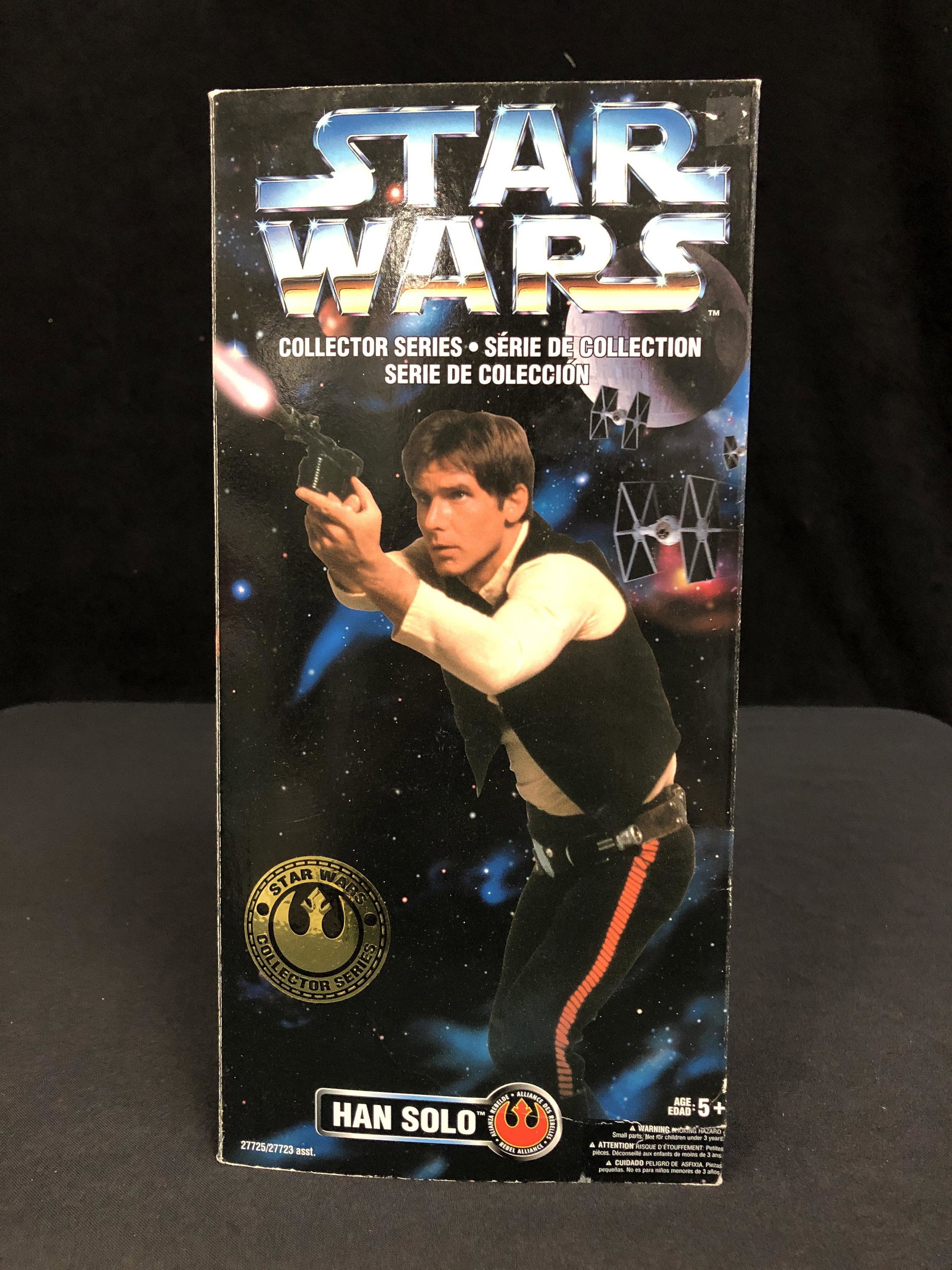 MINT IN BOX VINTAGE HAN SOLO ACTION FIGURE: MINT IN BOX VINTAGE HAN SOLO ACTION FIGURE