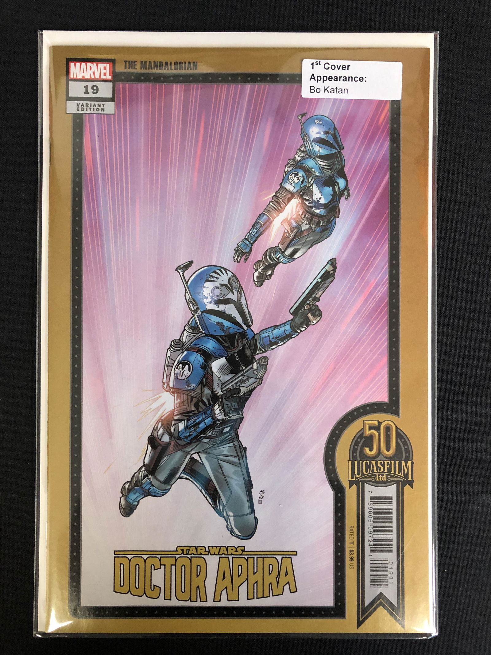 MARVEL COMICS STAR WARS THE MADALORIAN NO. 19 VARIANT EDITION (1 of 1)