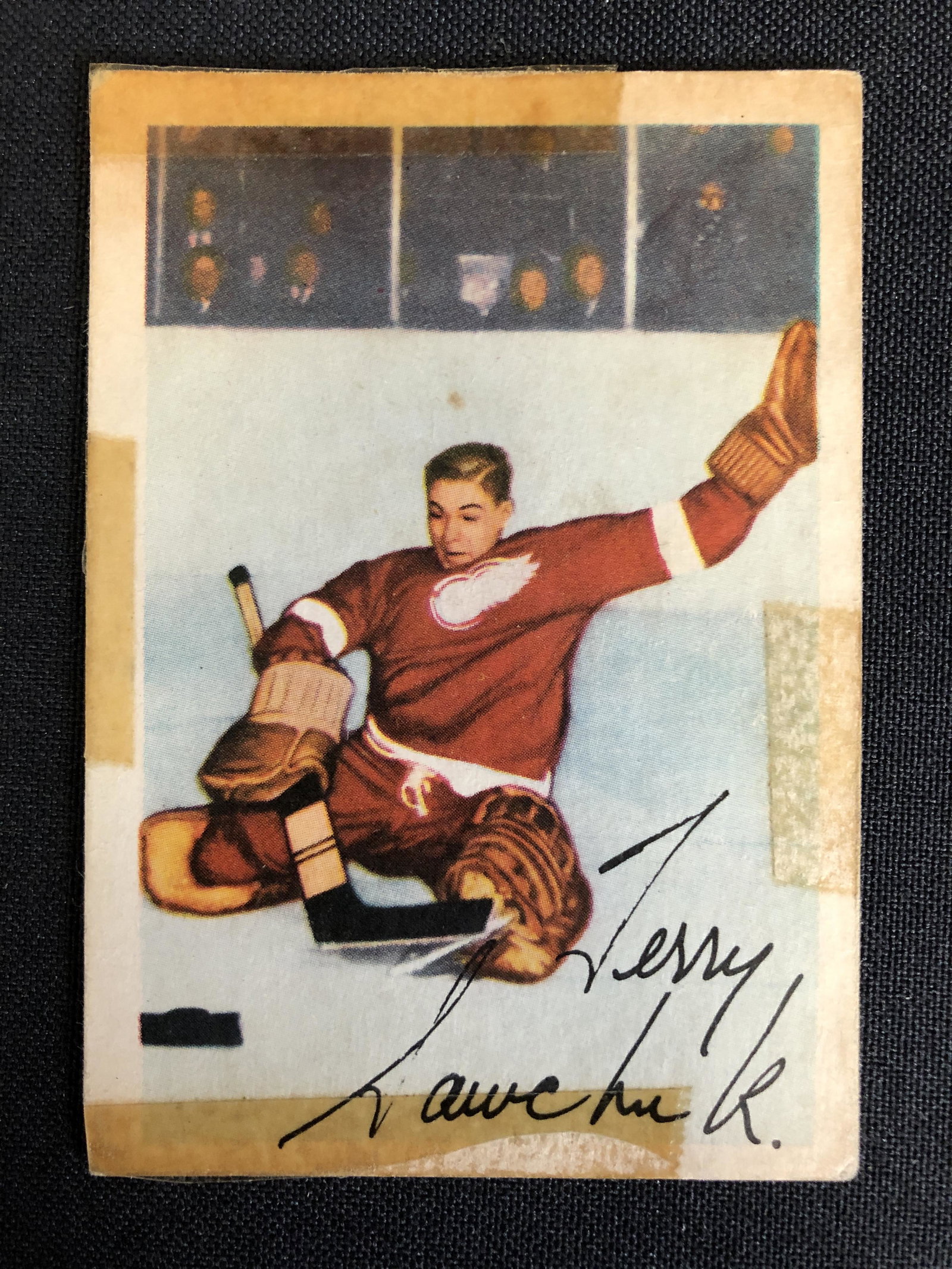 1953-54 PARKHURST TERRY SAWCHUK: 1953-54 PARKHURST TERRY SAWCHUK