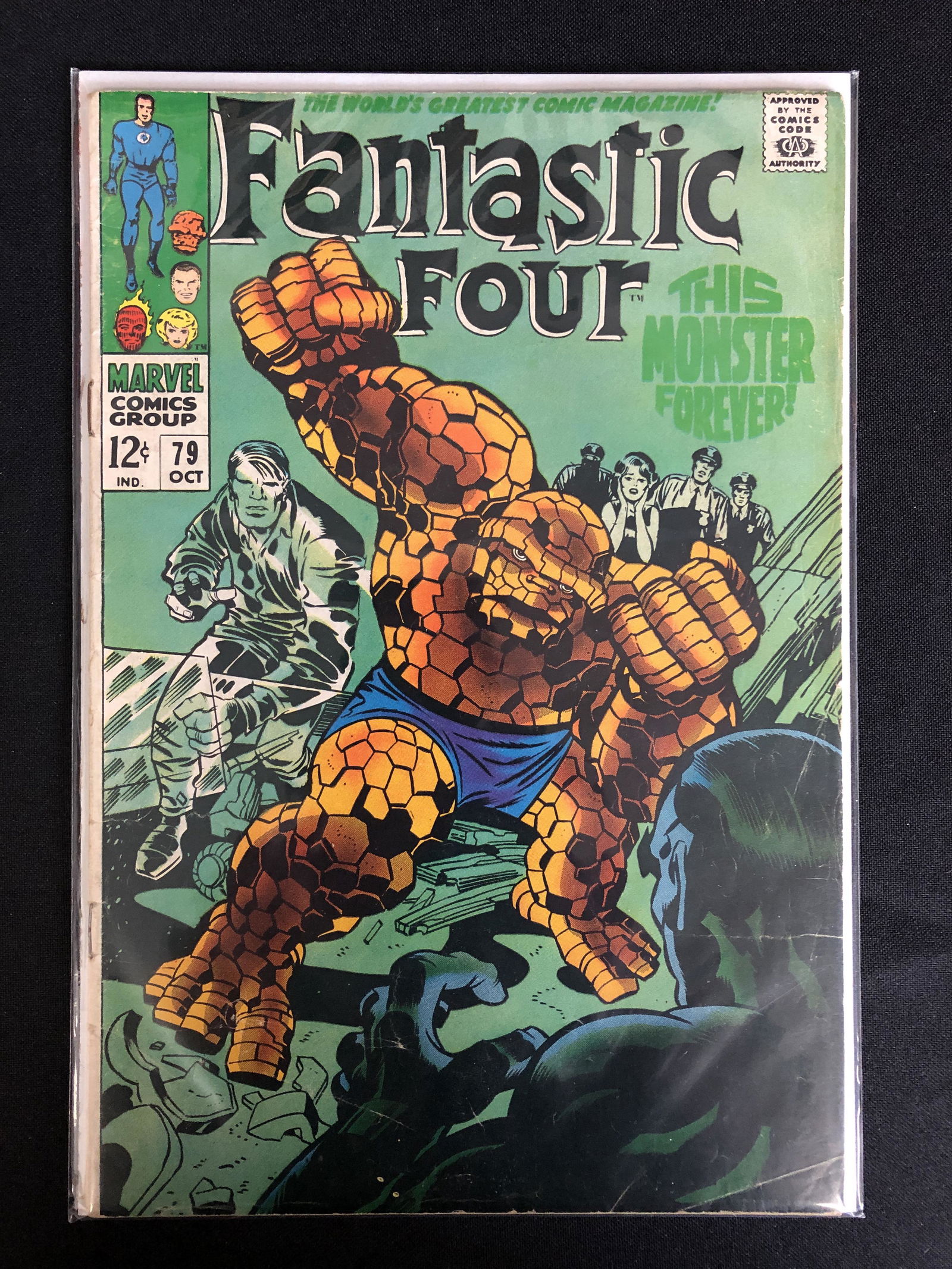 MARVEL COMICS FANTASTIC FOUR NO.79 (1 of 1)