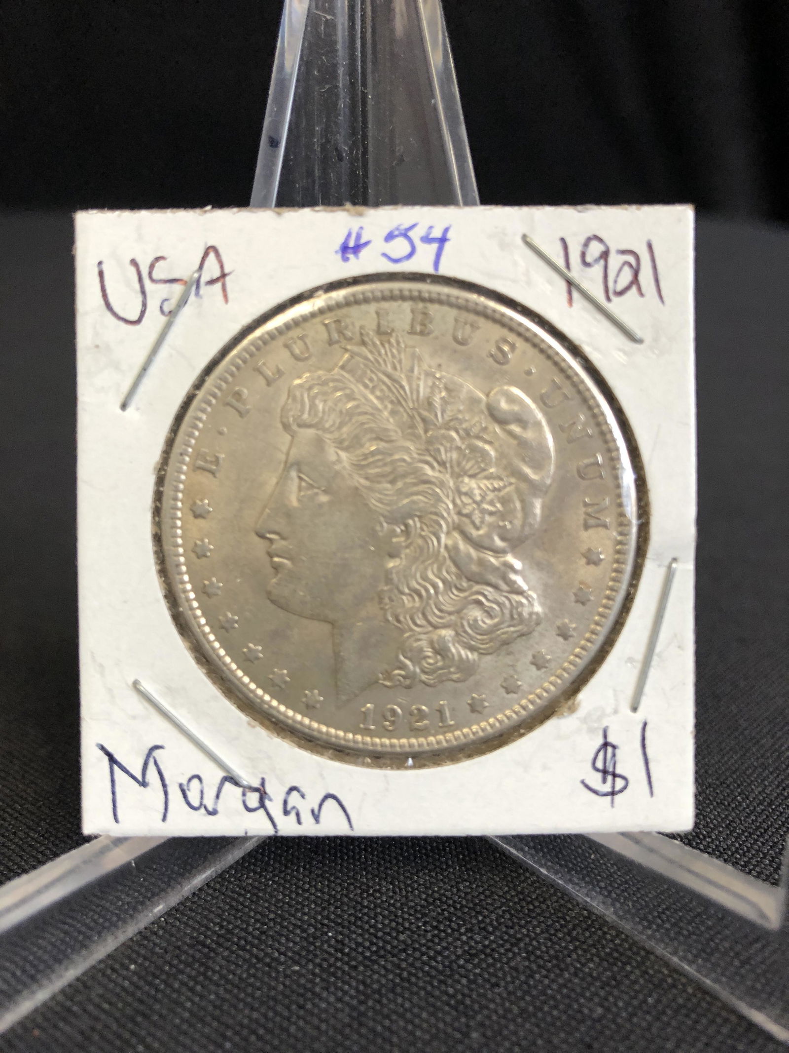 1921 US MORGAN SILVER DOLLAR (1 of 1)
