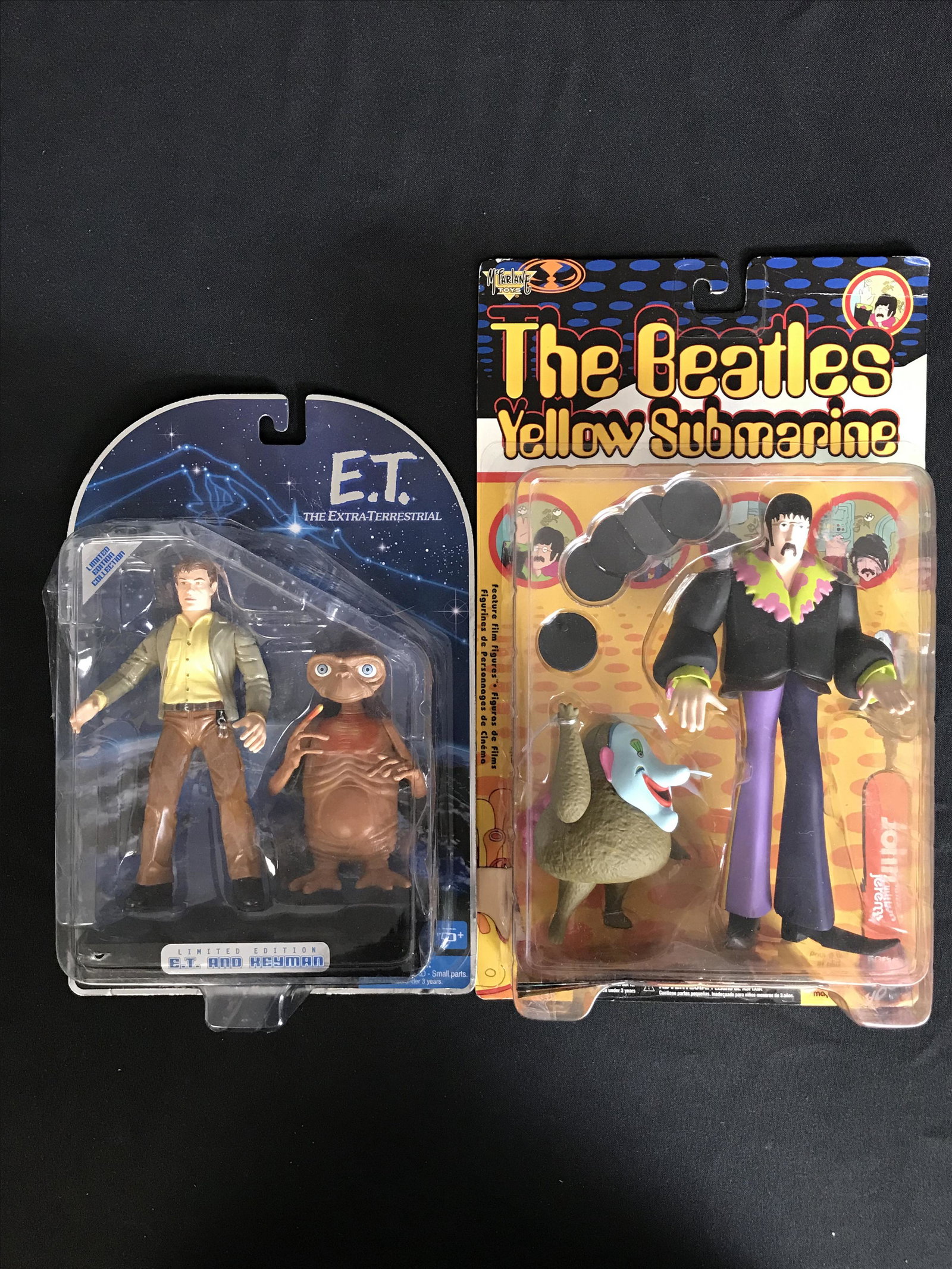 SEALED BEATLES AND E.T MCFARLANE LOT: SEALED BEATLES AND E.T MCFARLANE LOT