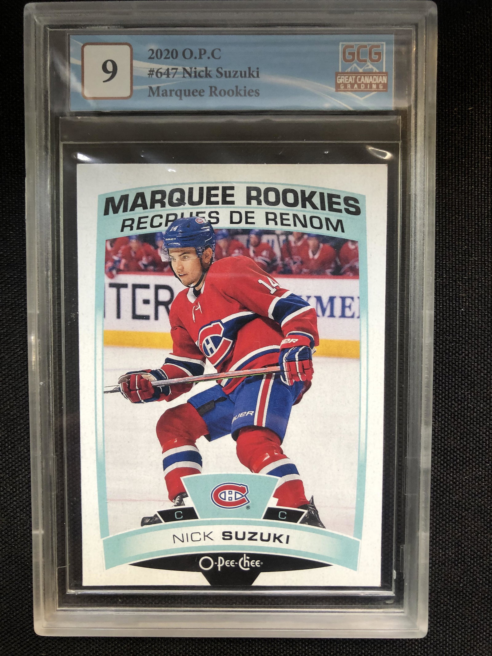 2020 O.P.C NO.647 NICK SUZUKI MARQUEE ROOKIES (GCG 9): 2020 O.P.C NO.647 NICK SUZUKI MARQUEE ROOKIES (GCG 9)