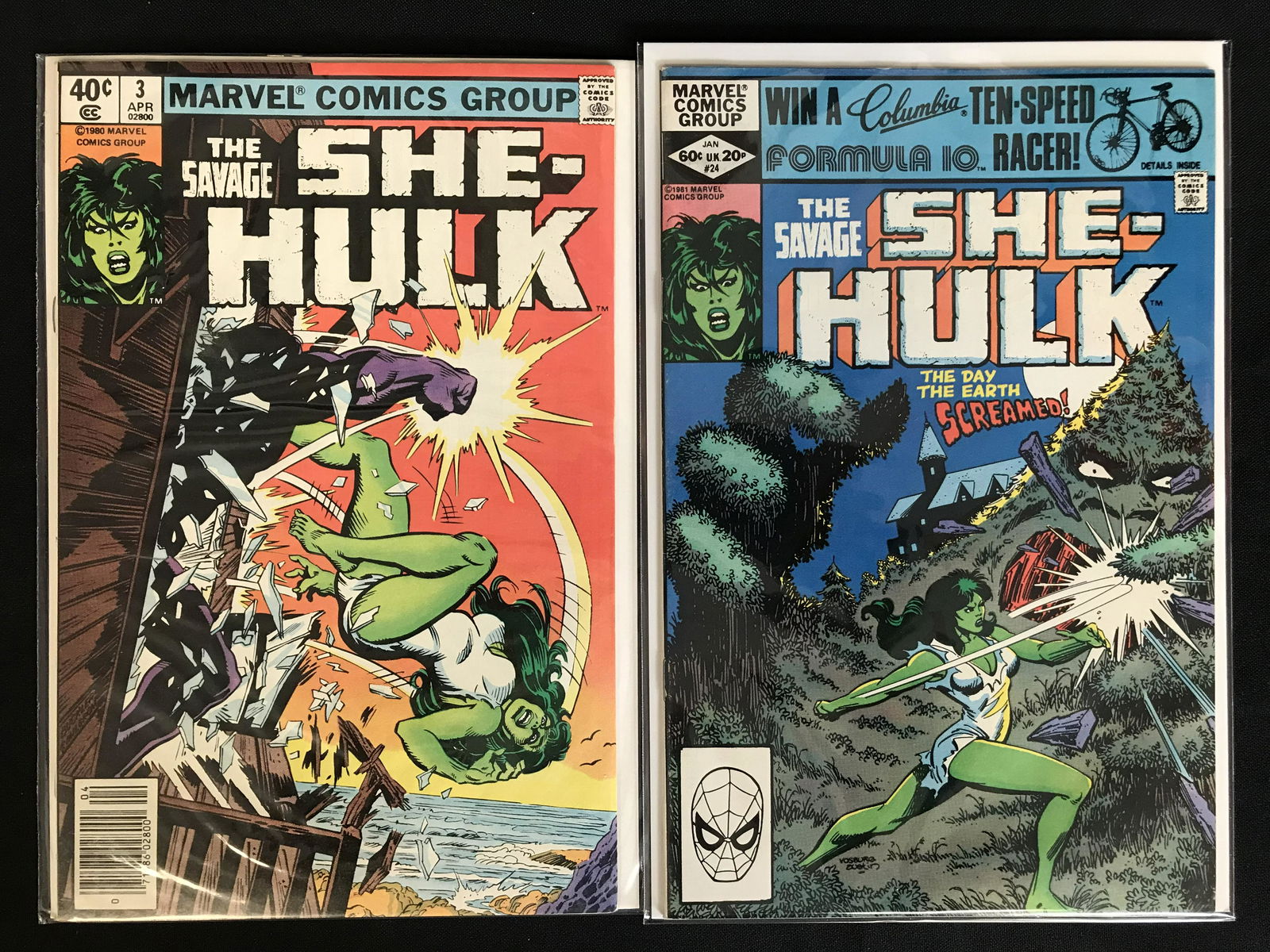 THE SAVAGE SHE-HULK NO.3/ NO.24 (MARVEL COMICS) (1 of 1)