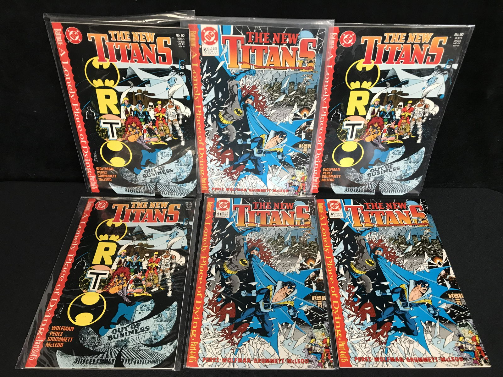 THE NEW TITANS COMIC BOOK LOT (DC COMICS) (1 of 1)