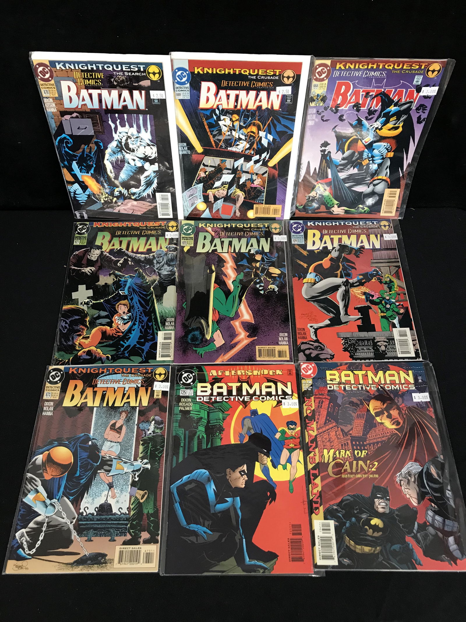 BATMAN ASSORTED COMIC BOOK LOT (1 of 1)