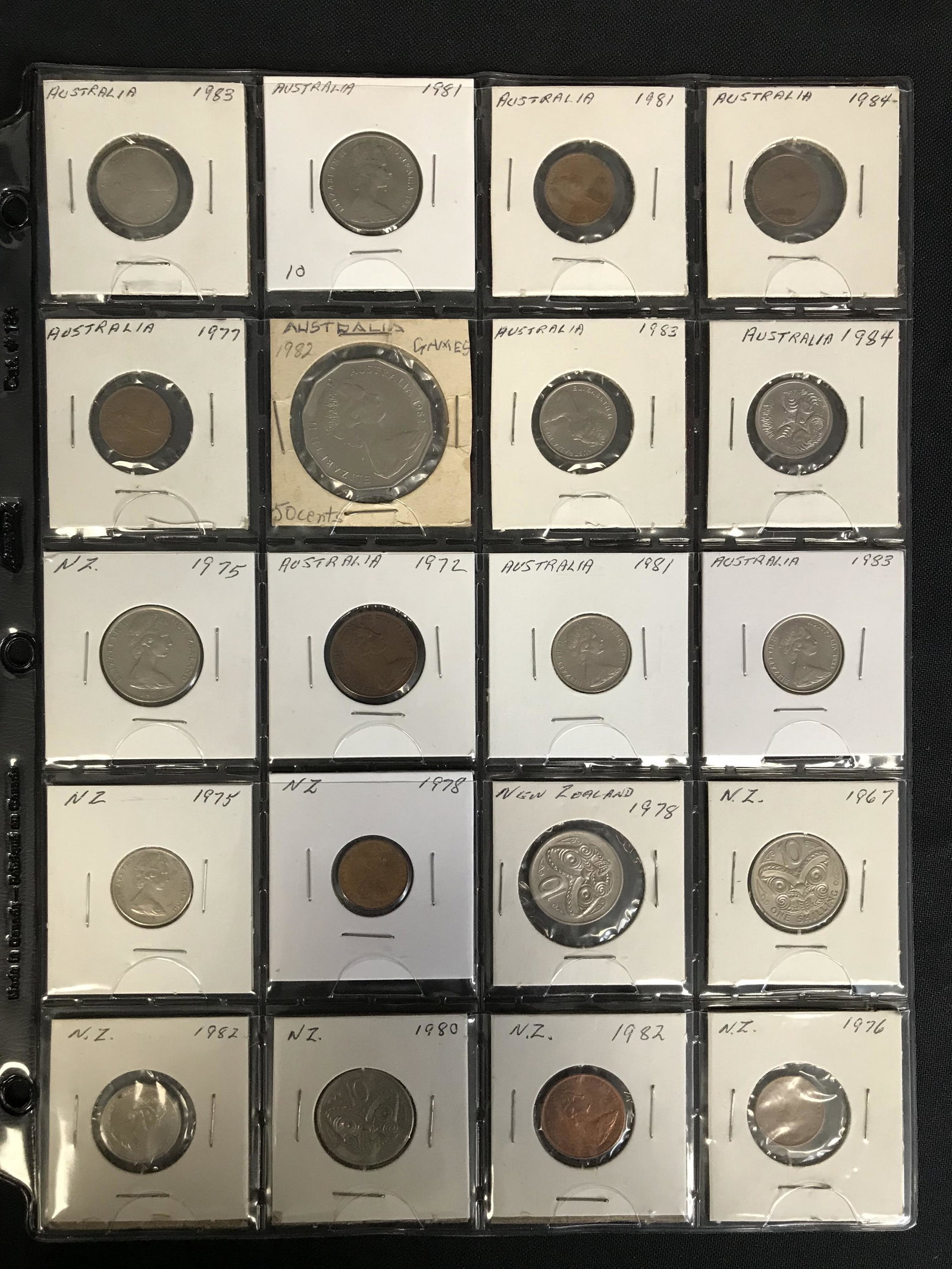 AUSTRALIA/NEW ZEALAND COIN LOT: AUSTRALIA/NEW ZEALAND COIN LOT
