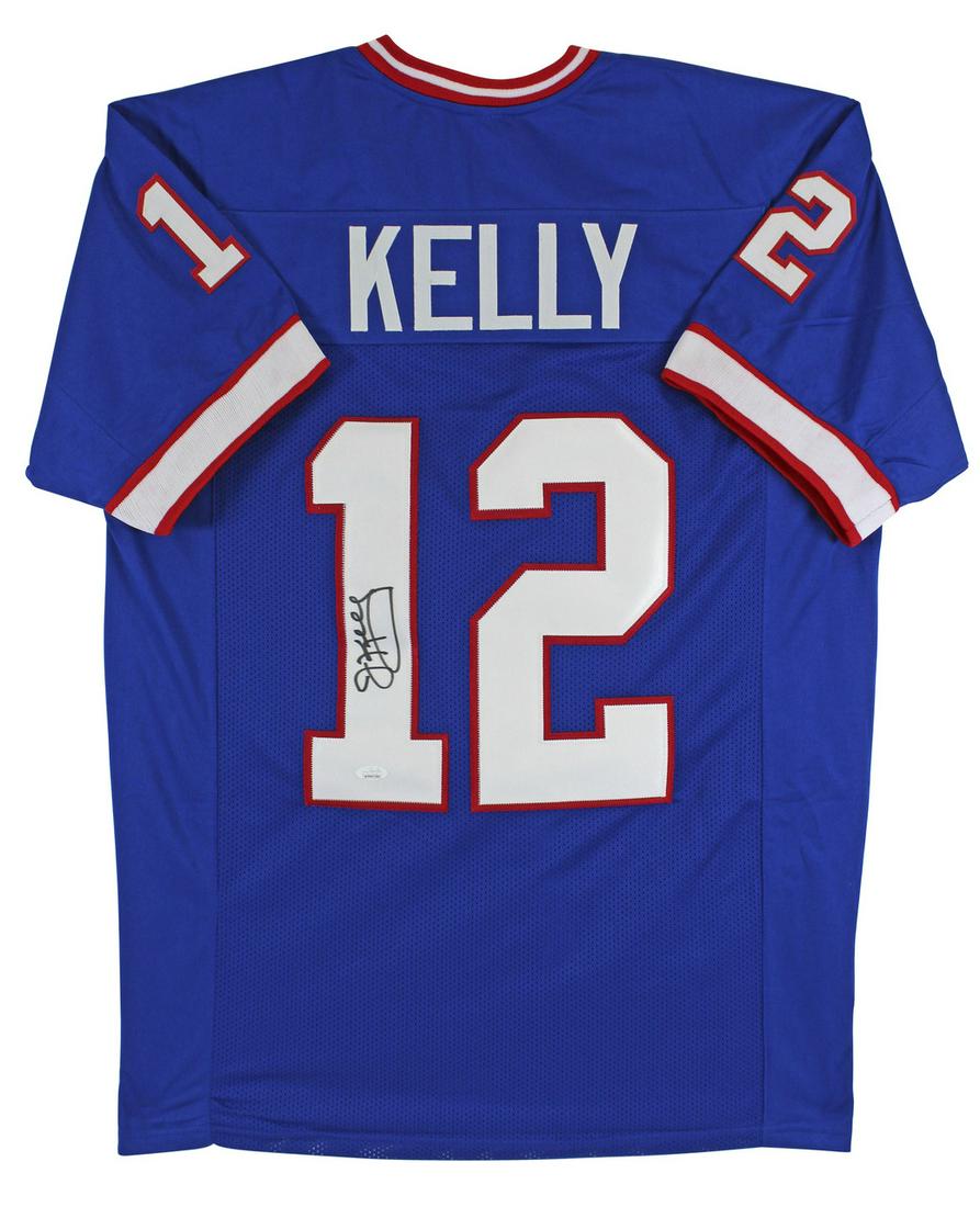 JIM KELLY SIGNED BUFFALO BILLS JERSEY (BECKETT COA) (1 of 3)