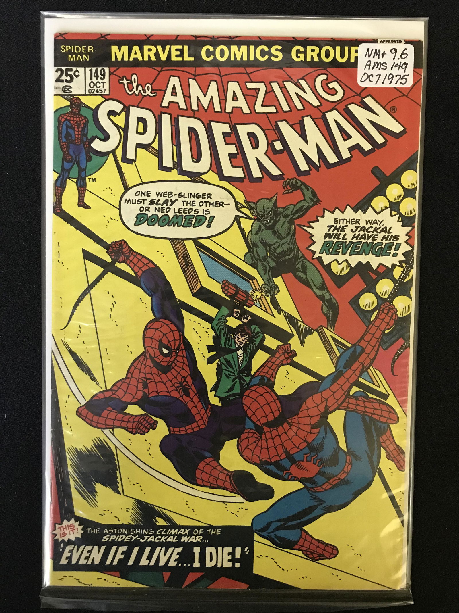 MARVEL COMICS THE AMAZING SPIDER-MAN NO.149 (1 of 1)