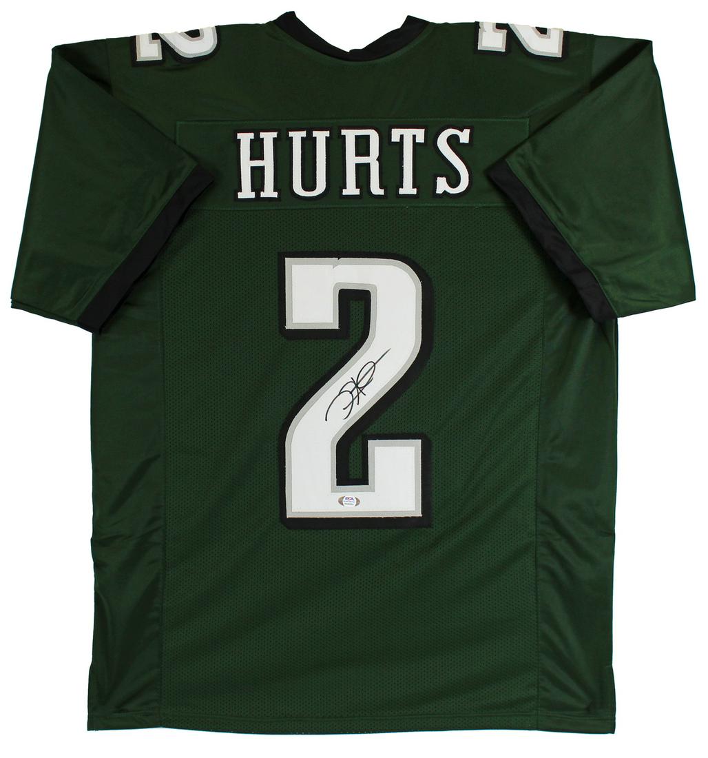 JALEN HURTS SIGNED EAGLES JERSEY (BECKETT COA) (1 of 3)