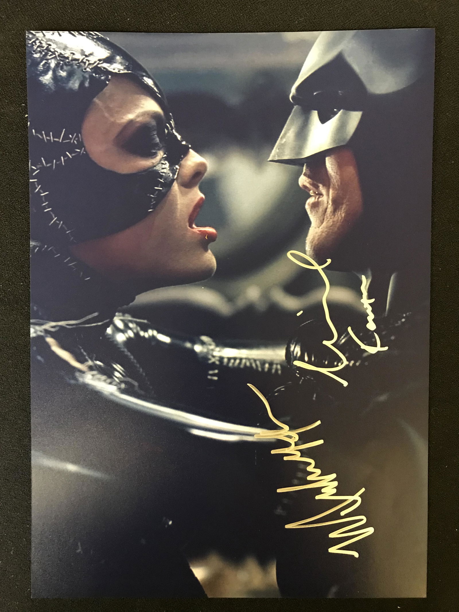 MICHAEL KEATON AND MICHELLE PFIEFFER SIGNED BATMAN 8 X 10 (RA COA) (1 of 2)