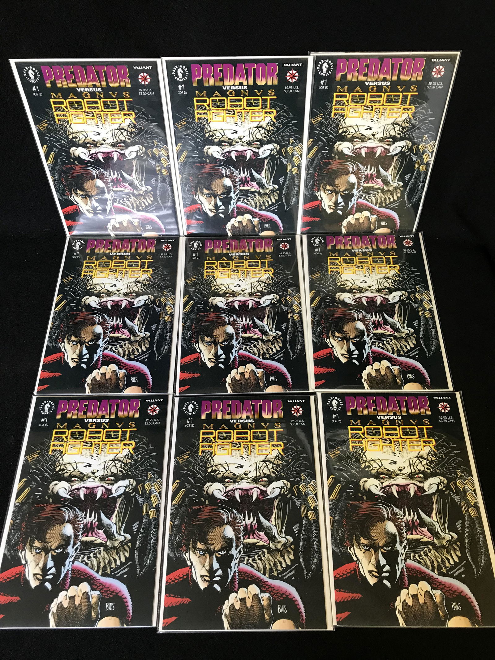 PREDATOR VS MAGUNS ROBOT FIGHTER COMIC BOOK LOT (DARK HORSE COMICS) (1 of 1)