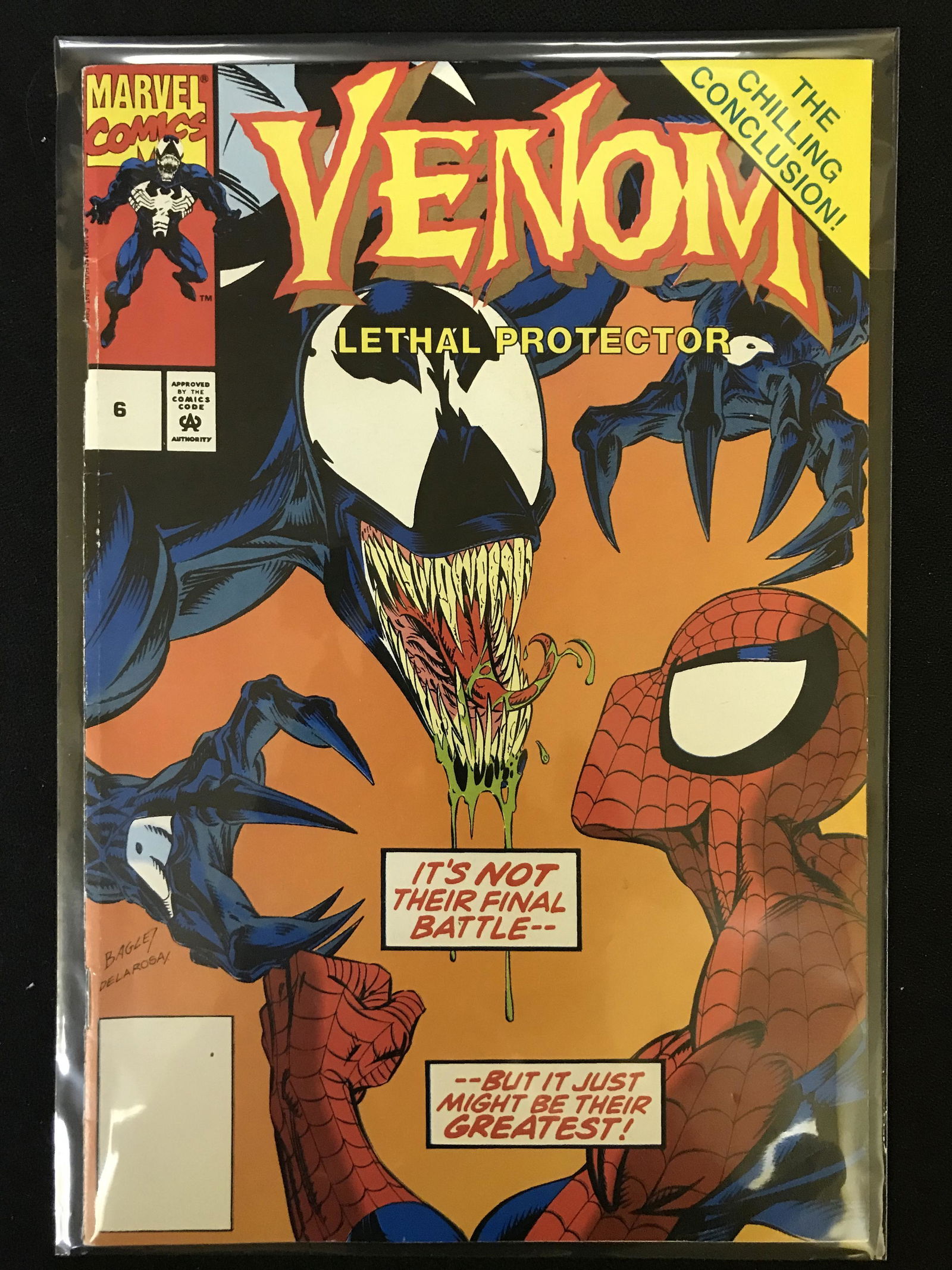 VENOM: LETHAL PROTECTOR NO. 6 (MARVEL COMICS) (1 of 1)