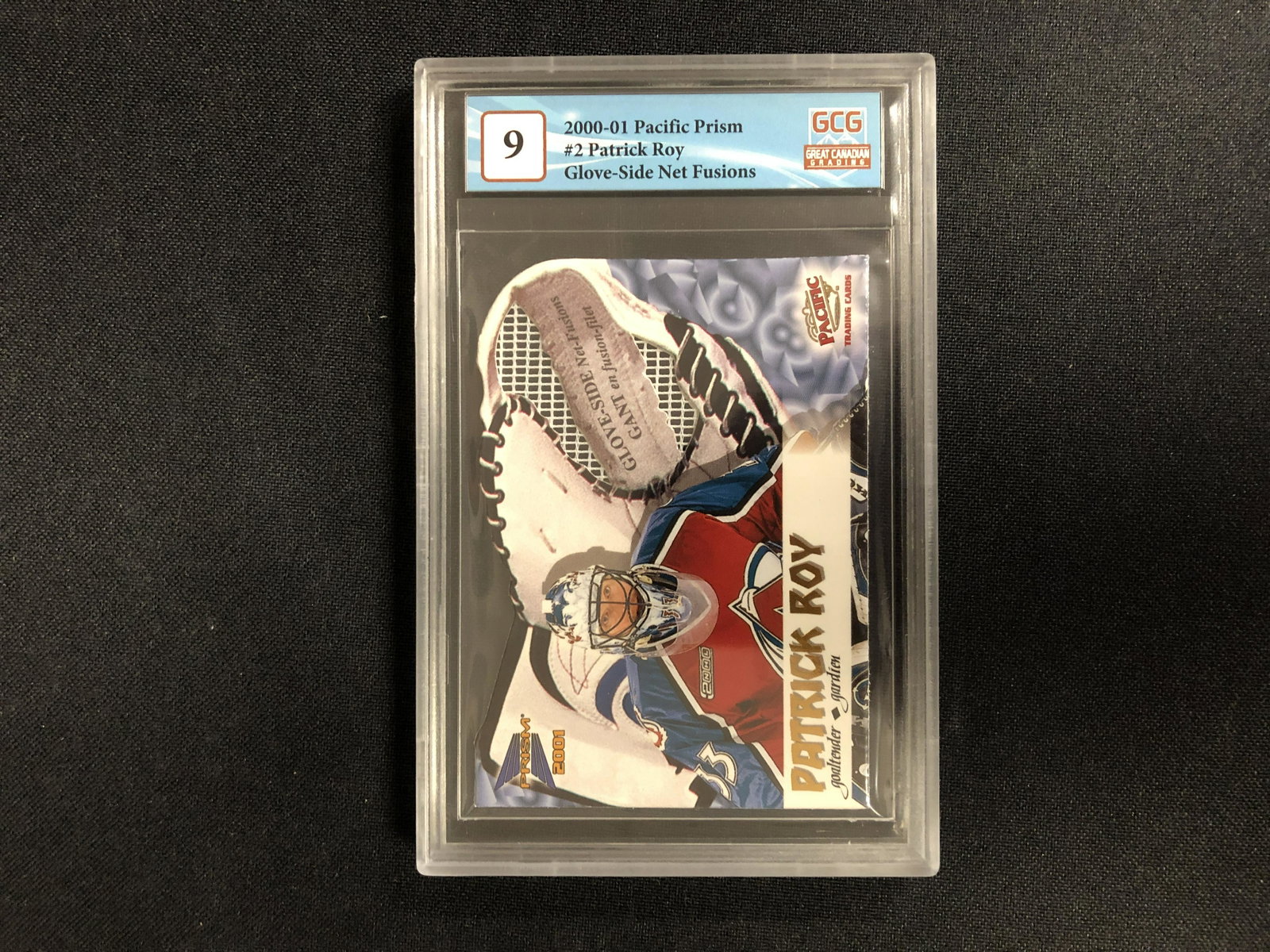 2000-01 PACIFIC PRISM NO. 2 PATRICK ROY (GCG 9): 2000-01 PACIFIC PRISM NO. 2 PATRICK ROY (GCG 9)