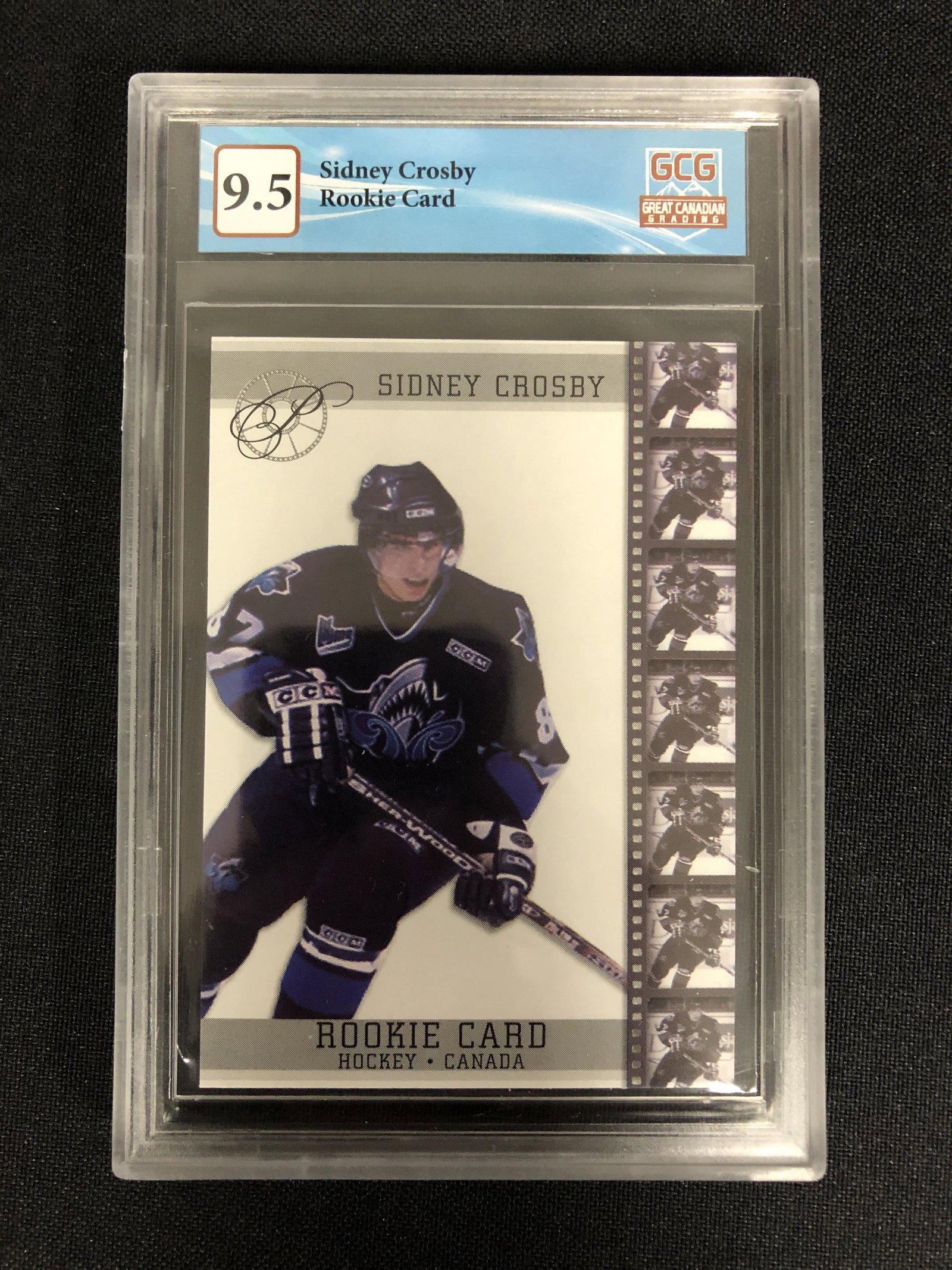 SIDNEY CROSBY ROOKIE CARD (GCG 9.5): SIDNEY CROSBY ROOKIE CARD (GCG 9.5)