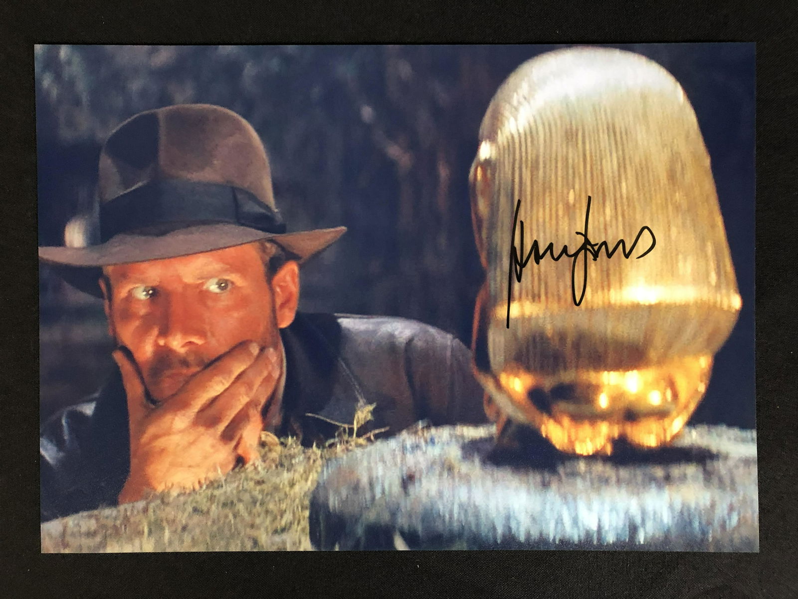 HARRISON FORD SIGNED 8X10 PHOTO (RA COA) (1 of 2)