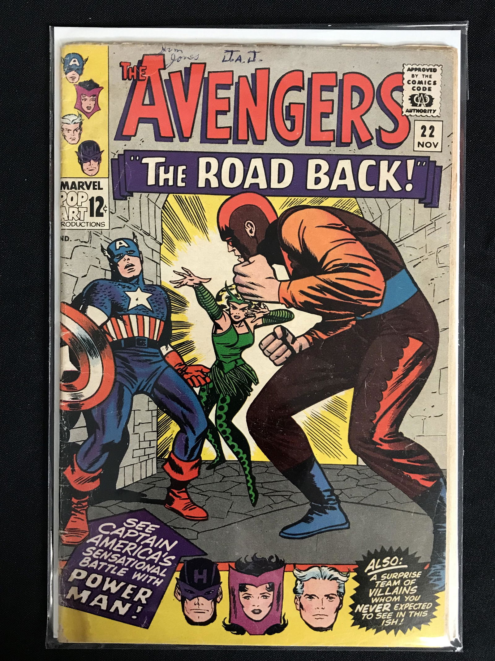 THE AVENGERS NO. 22 (MARVEL COMICS) (1 of 2)