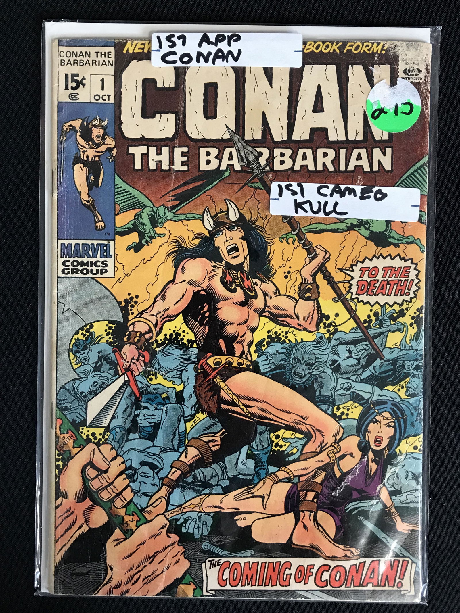 CONAN THE BARBARIAN NO. 1 (1ST APPEARANCE OF CONAN) MARVEL COMICS) (1 of 1)